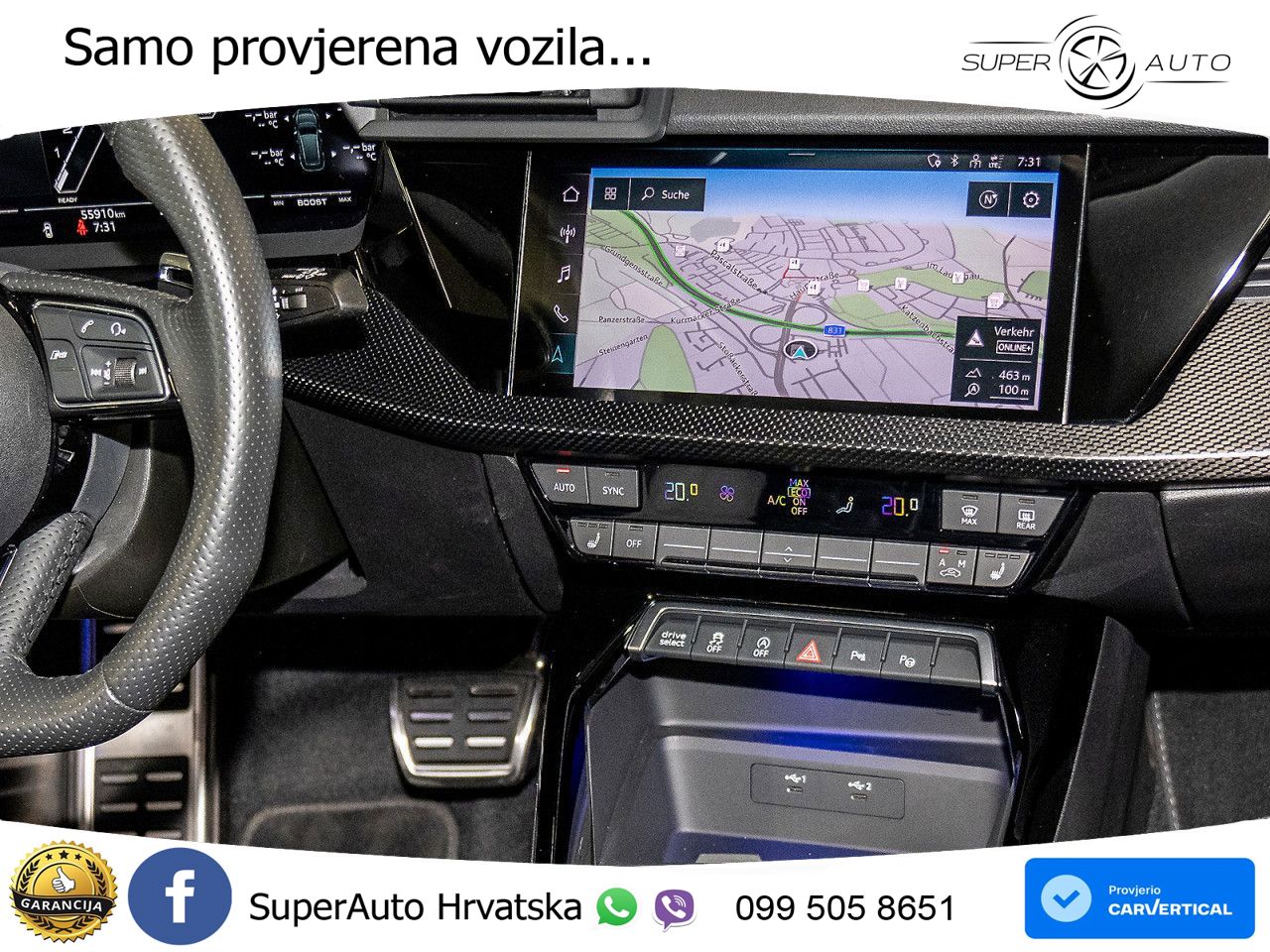 Audi RS3 Sedan 2.5 TFSI (400 KS) quattro S tronic LED+GR SJED+ACC