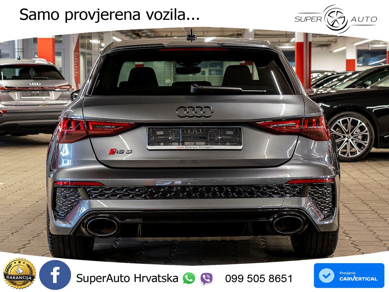 Audi RS3 Sedan 2.5 TFSI (400 KS) quattro S tronic LED+GR SJED+ACC