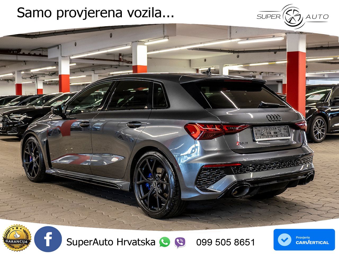 Audi RS3 Sedan 2.5 TFSI (400 KS) quattro S tronic LED+GR SJED+ACC