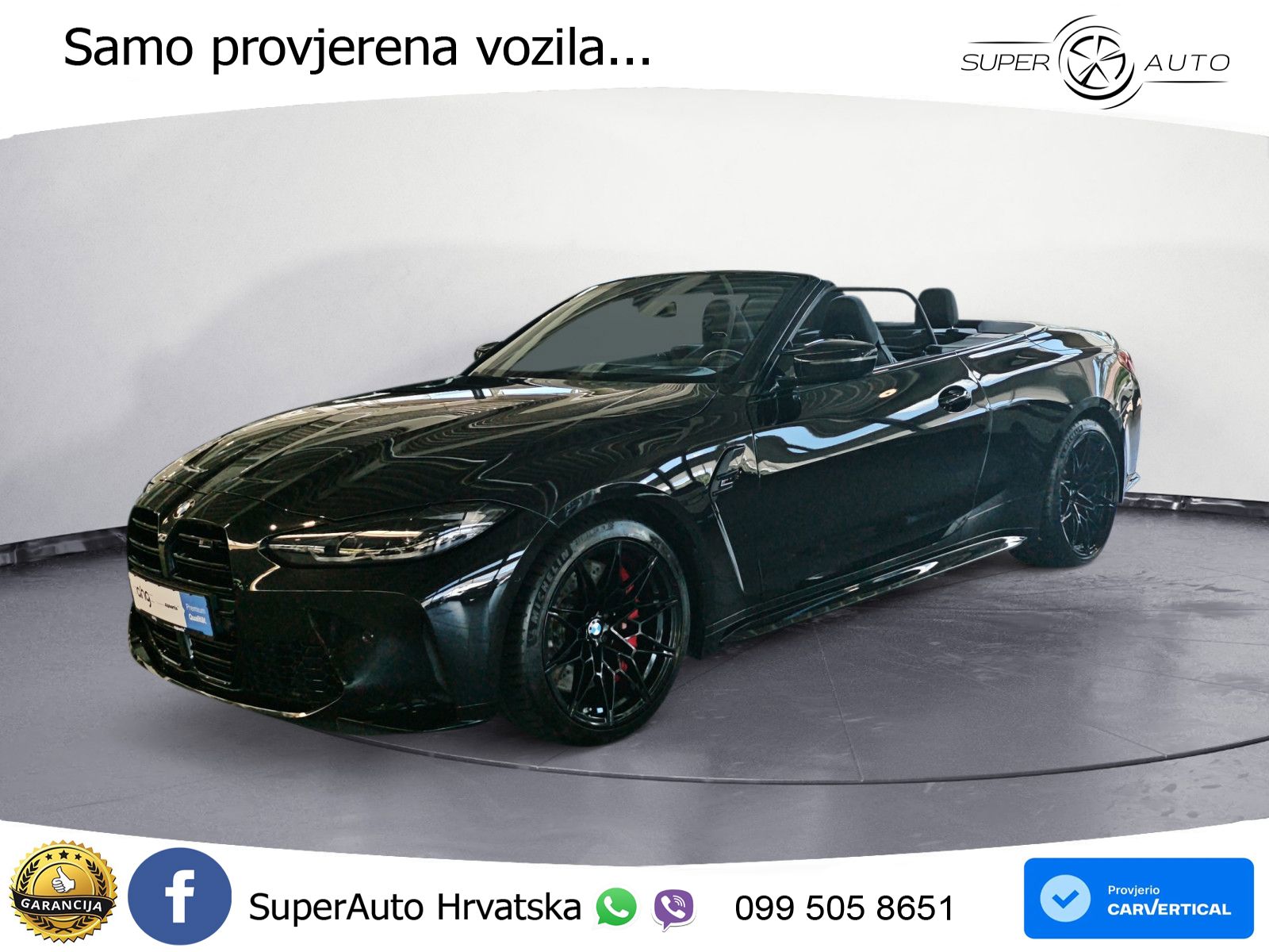 BMW M4 Convertible Competition 3.0 (510 KS) xDrive Steptronic