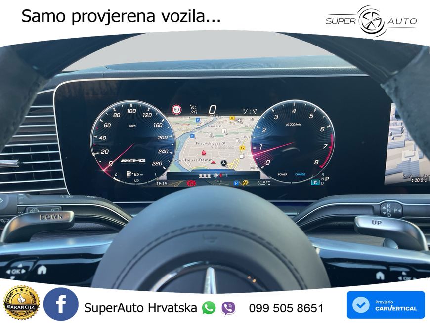 Mercedes AMG GLE 53 (435 KS) EQ Boost 4MATIC+ AMG SPEEDSHIFT TCT 9G