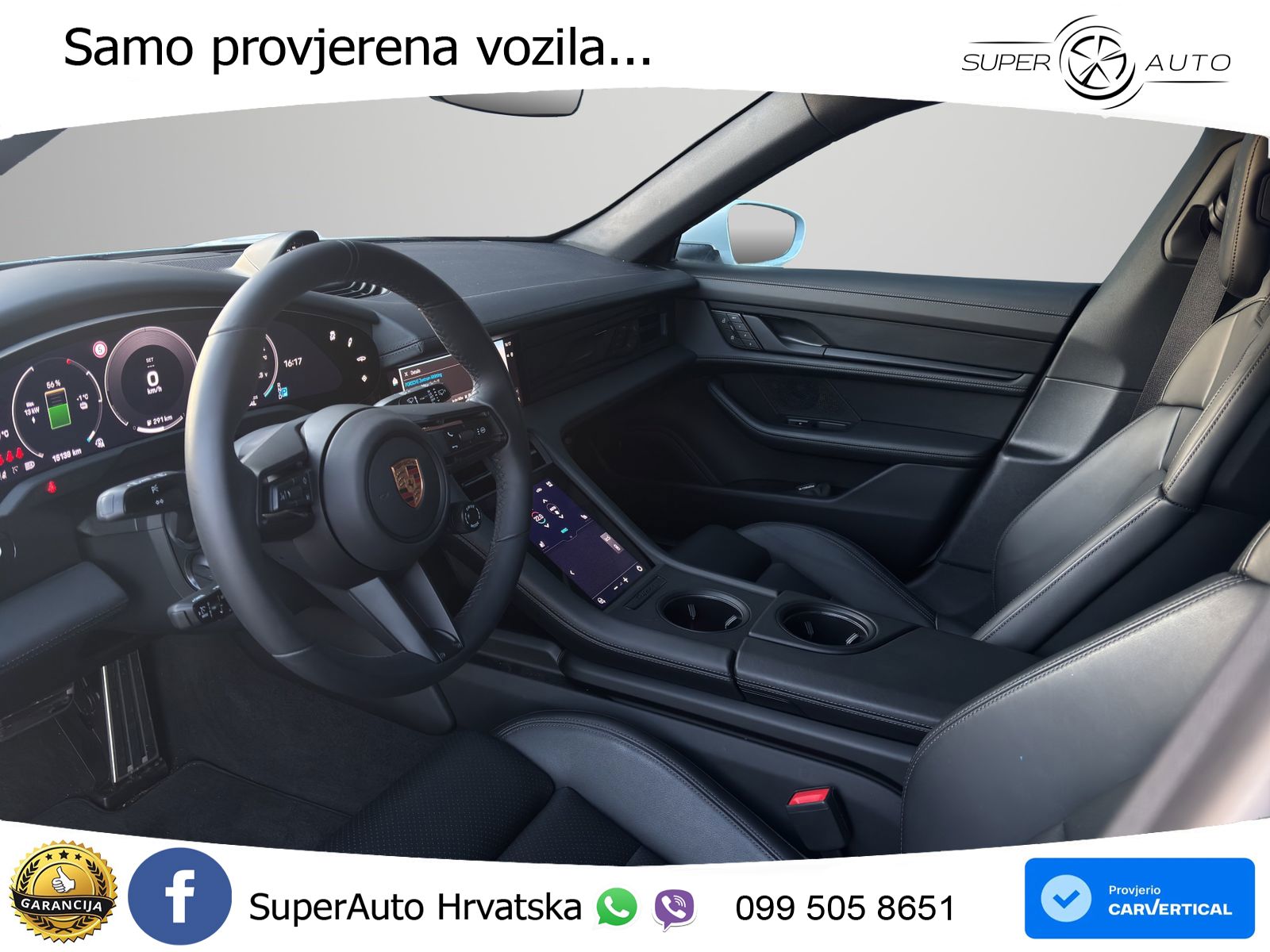 Porsche Taycan Sport Turismo 4S 105 kWh (598 KS)