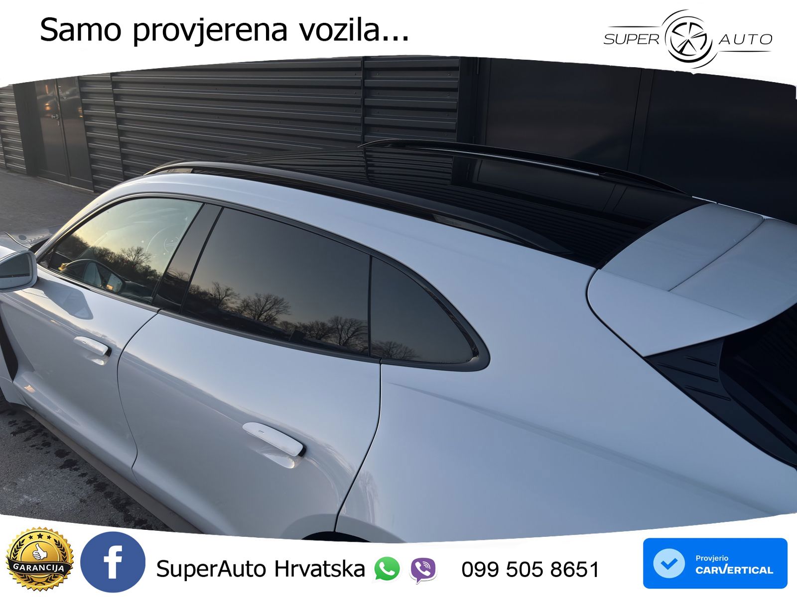 Porsche Taycan Sport Turismo 4S 105 kWh (598 KS)