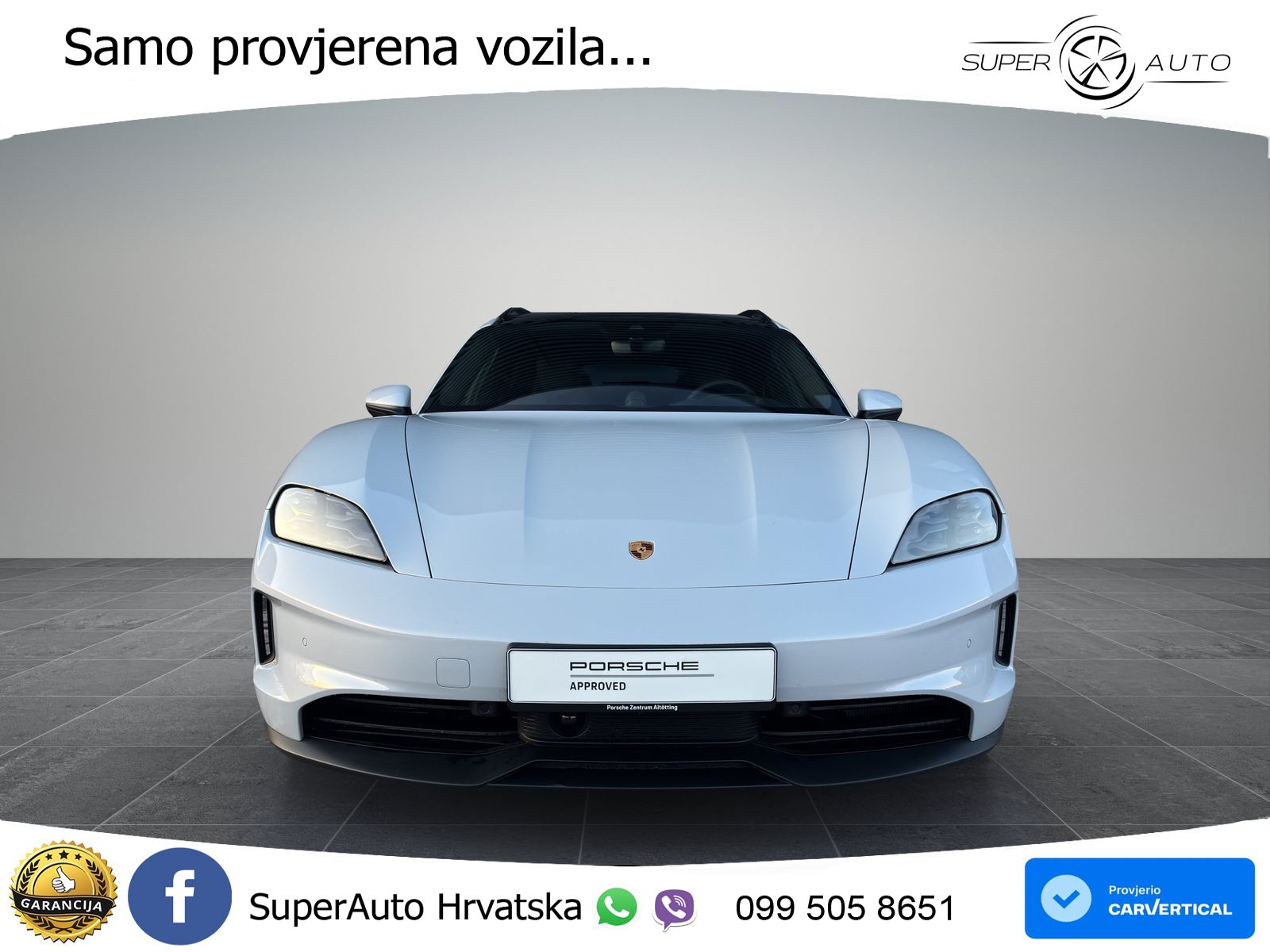 Porsche Taycan Sport Turismo 4S 105 kWh (598 KS)