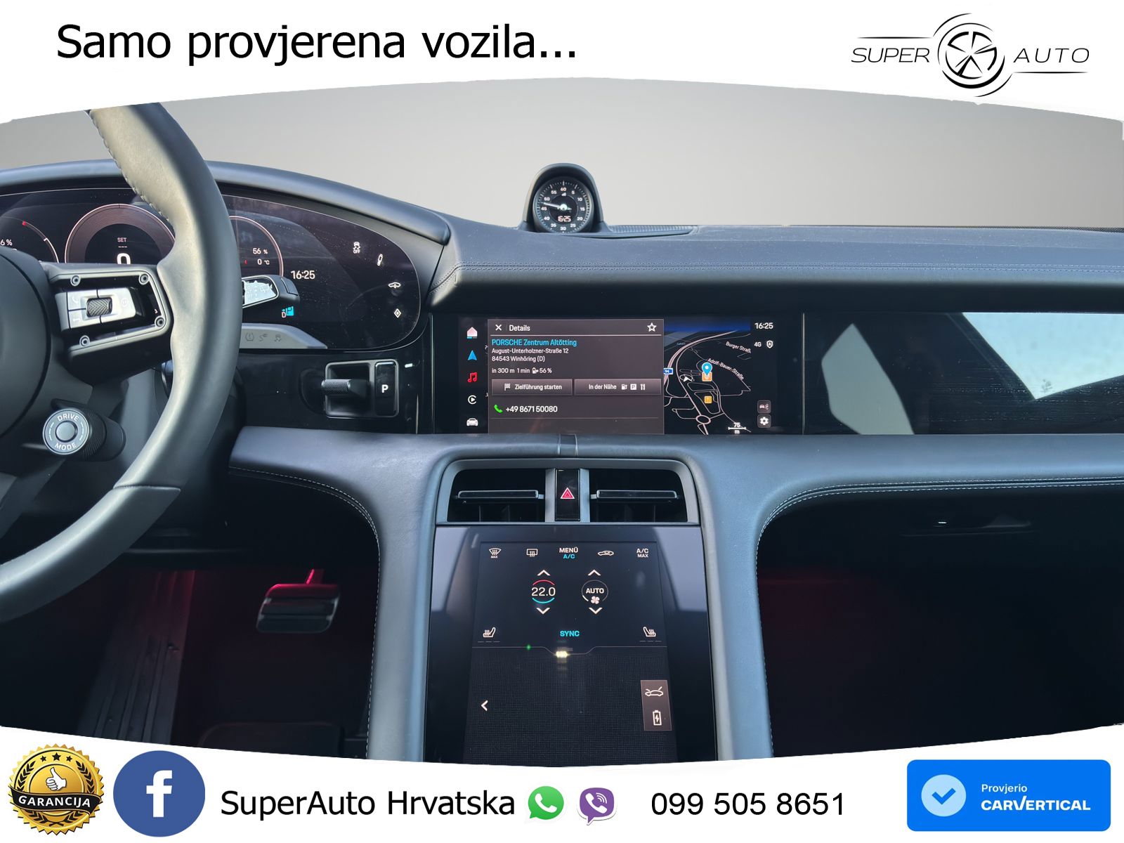 Porsche Taycan Sport Turismo 4S 105 kWh (598 KS)