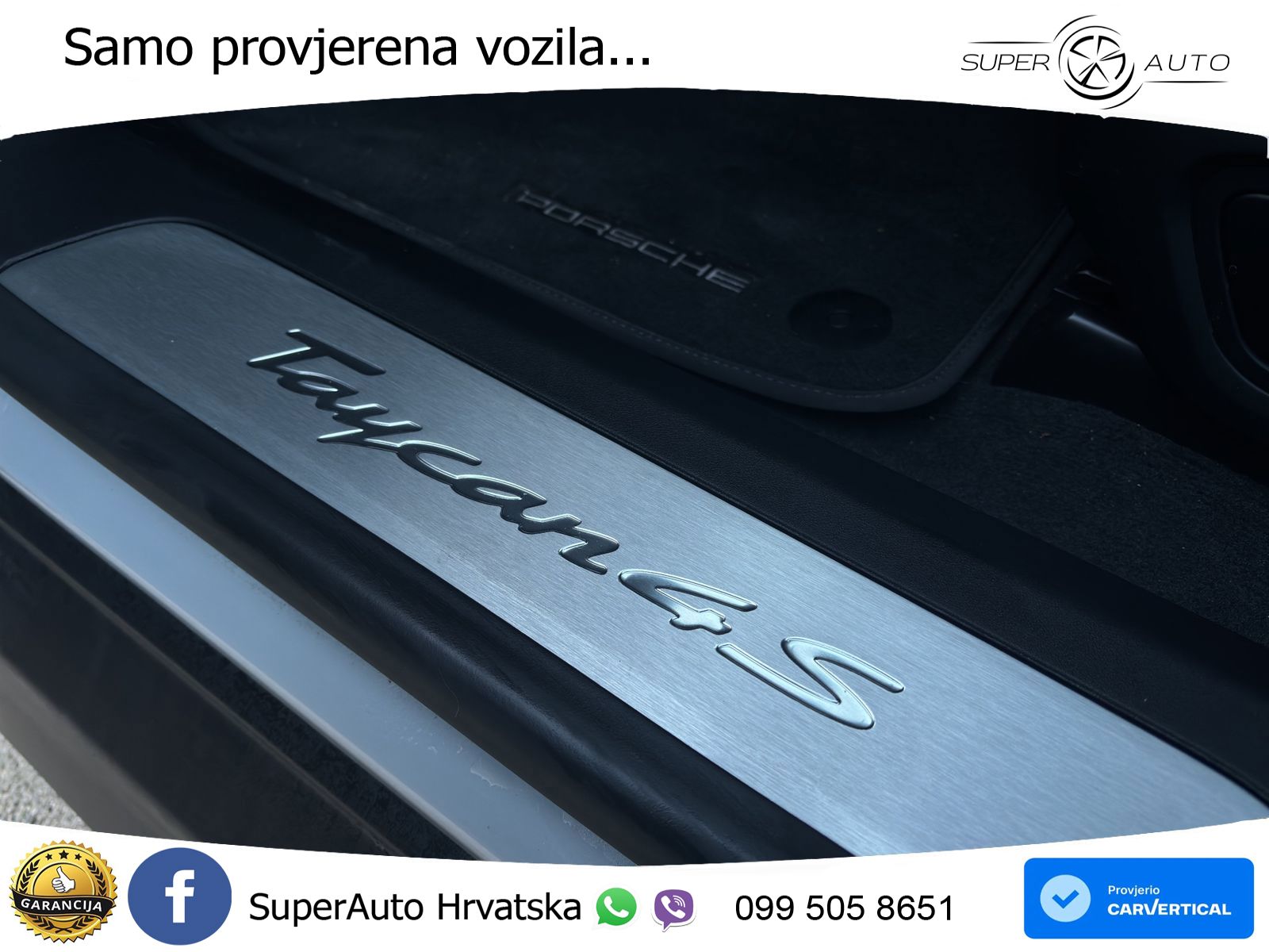 Porsche Taycan Sport Turismo 4S 105 kWh (598 KS)