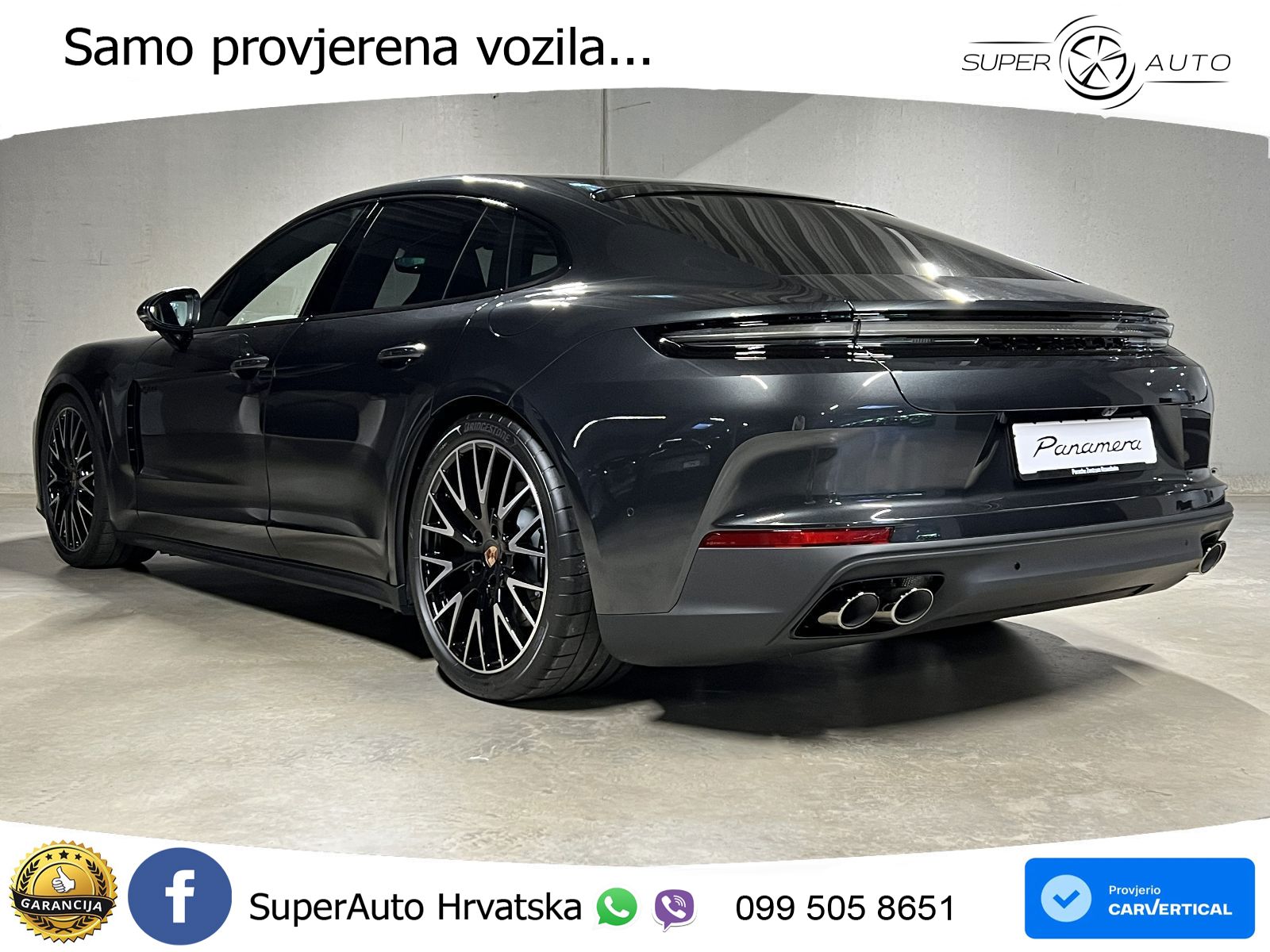 Porsche Panamera 4 2.9 V6 (470 KS) E-Hybrid PDK ACC+HEAD+4xGR SJED+360+PANO