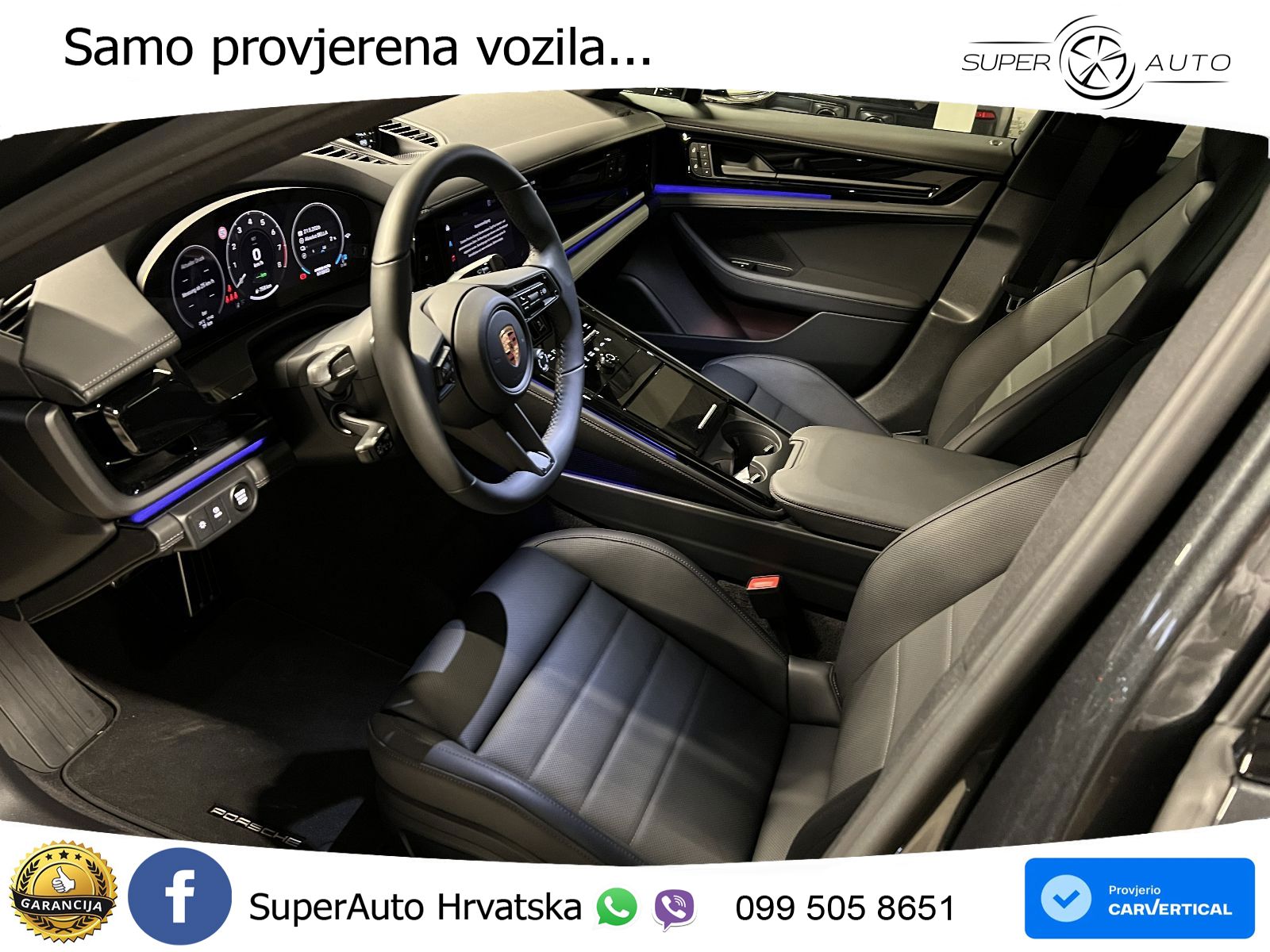 Porsche Panamera 4 2.9 V6 (470 KS) E-Hybrid PDK ACC+HEAD+4xGR SJED+360+PANO
