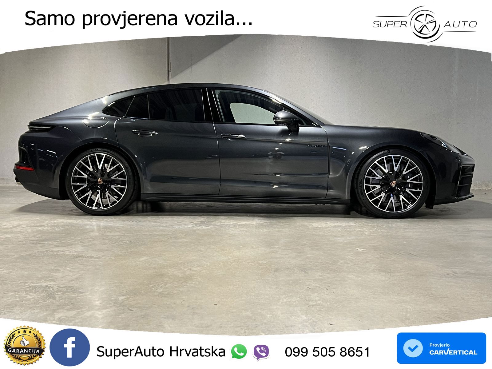 Porsche Panamera 4 2.9 V6 (470 KS) E-Hybrid PDK ACC+HEAD+4xGR SJED+360+PANO