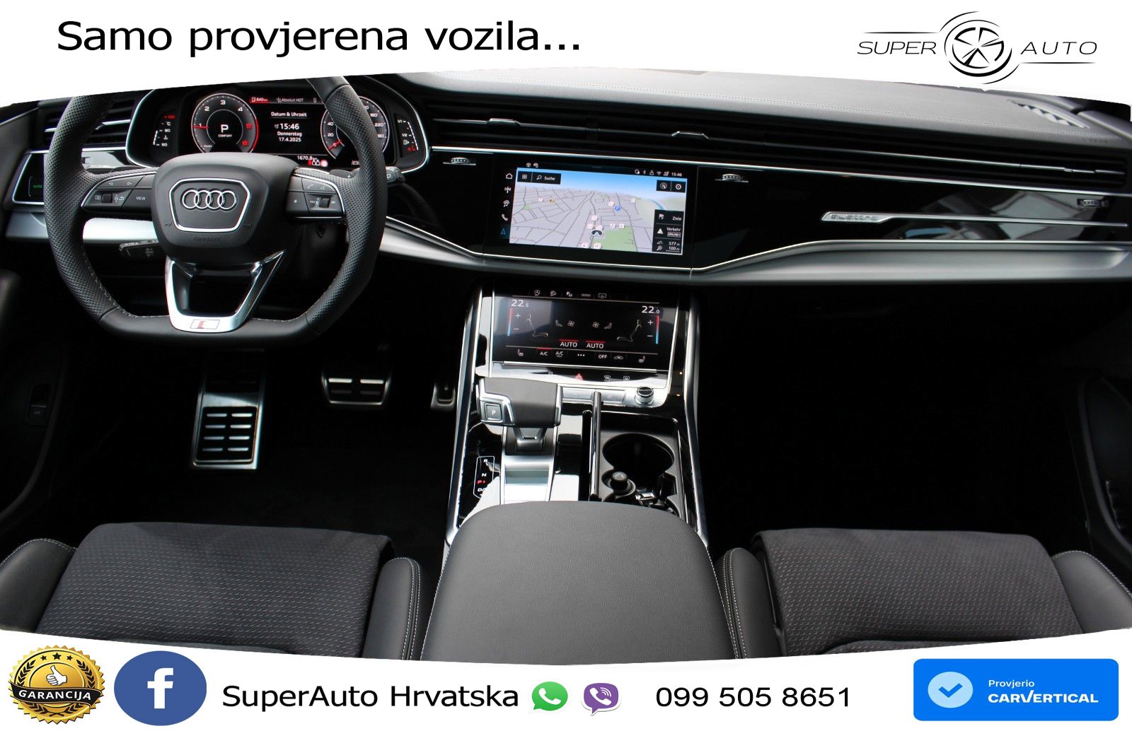 Audi Q8 50 TDI V6 (286 KS) quattro Tiptronic