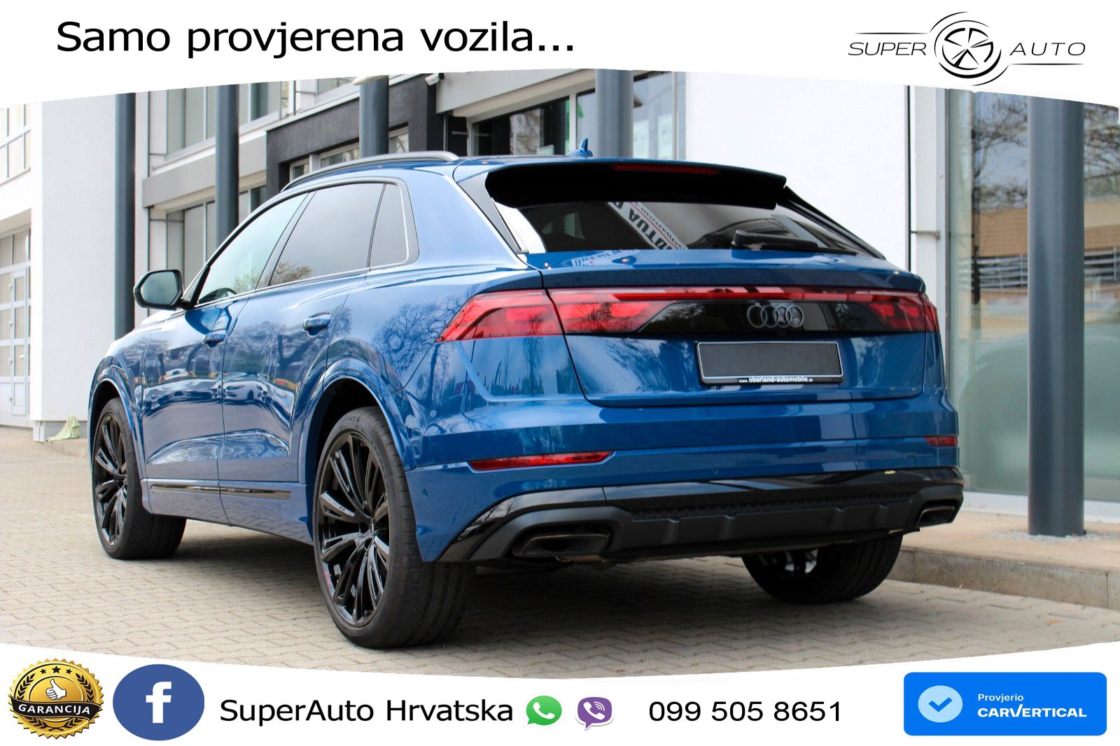 Audi Q8 50 TDI V6 (286 KS) quattro Tiptronic