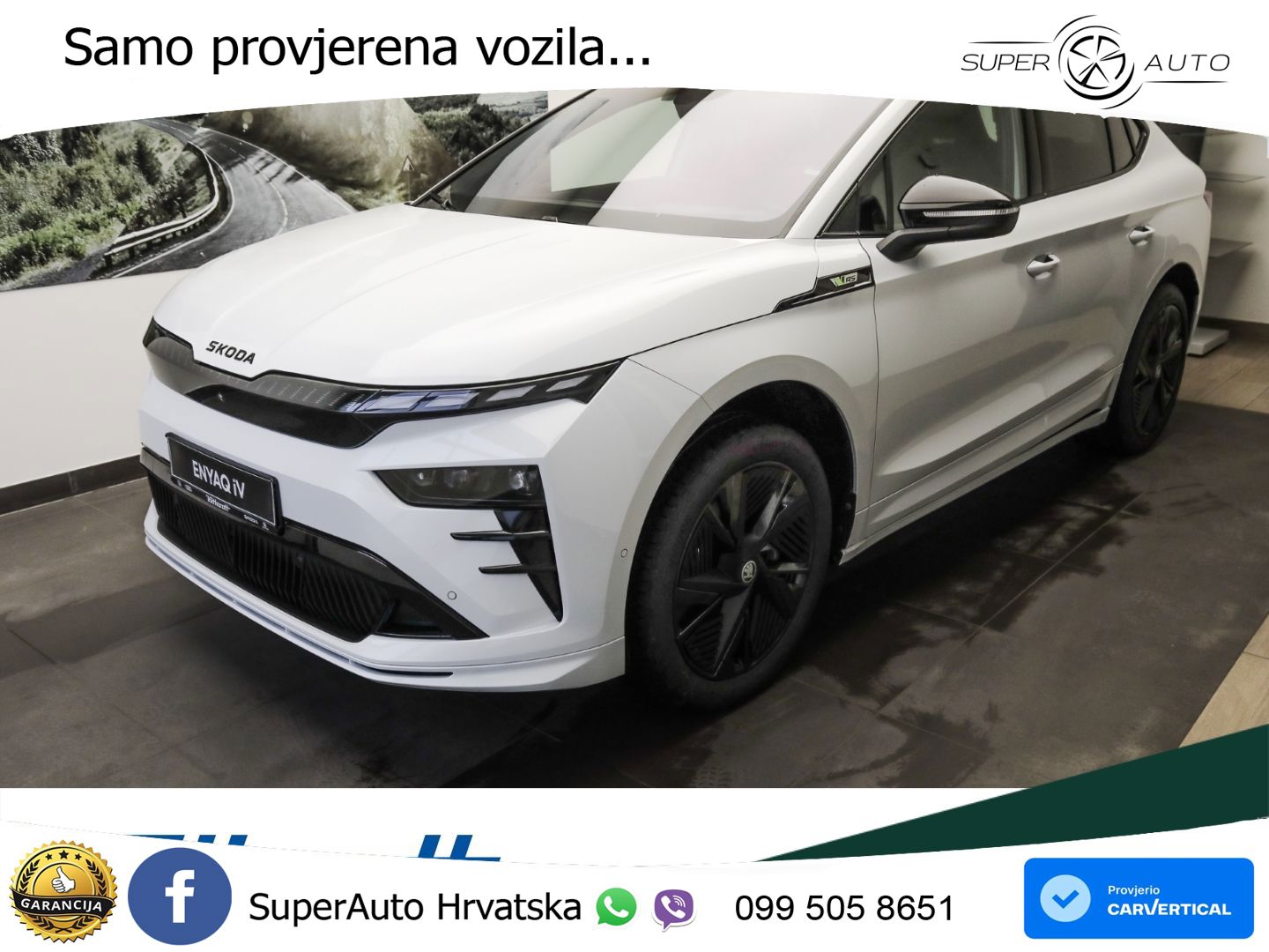 Škoda Enyaq Coupe RS 84 kWh (340 KS) AWD Lounge LED+GR SJED+ACC