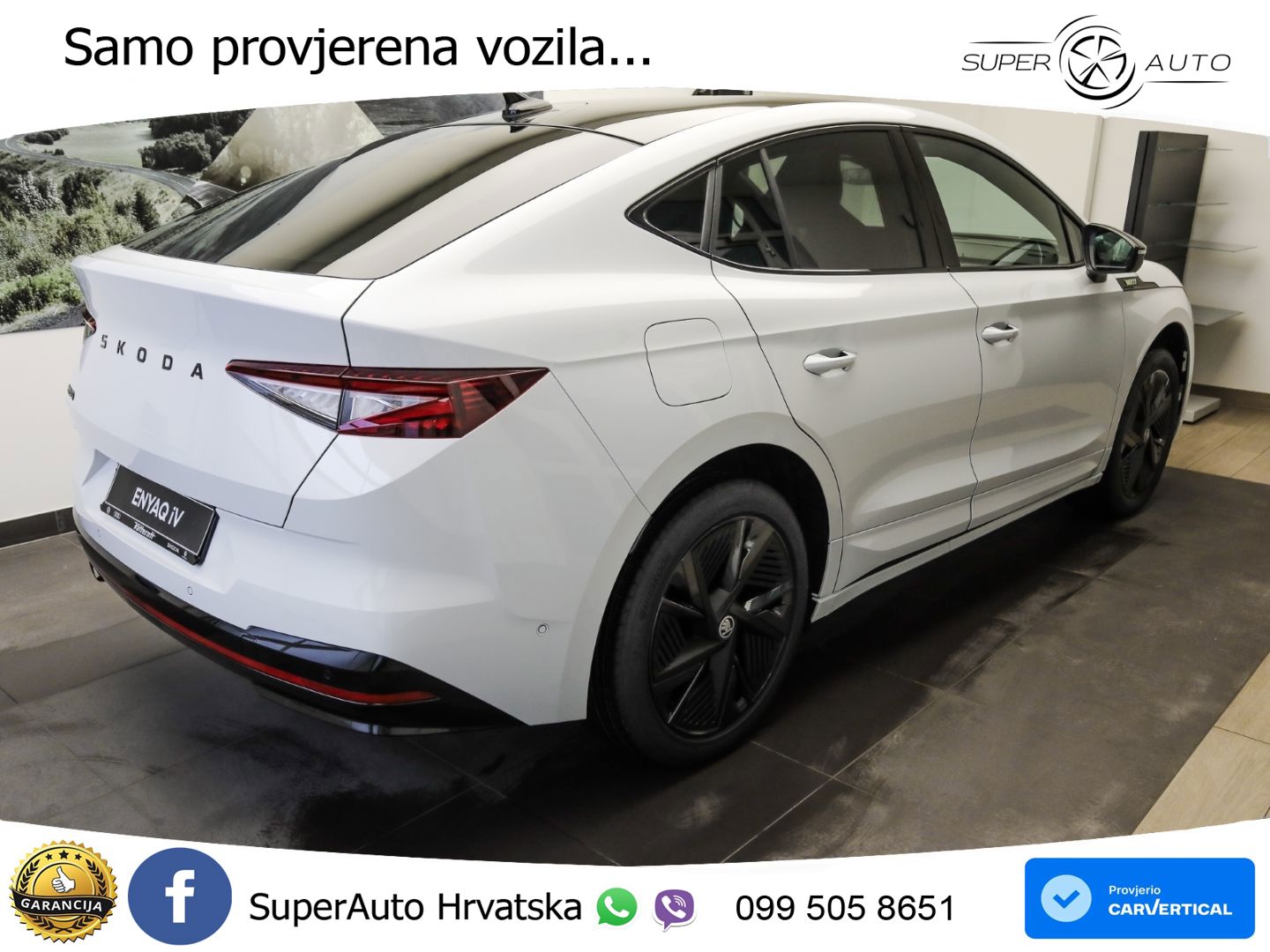 Škoda Enyaq Coupe RS 84 kWh (340 KS) AWD Lounge LED+GR SJED+ACC