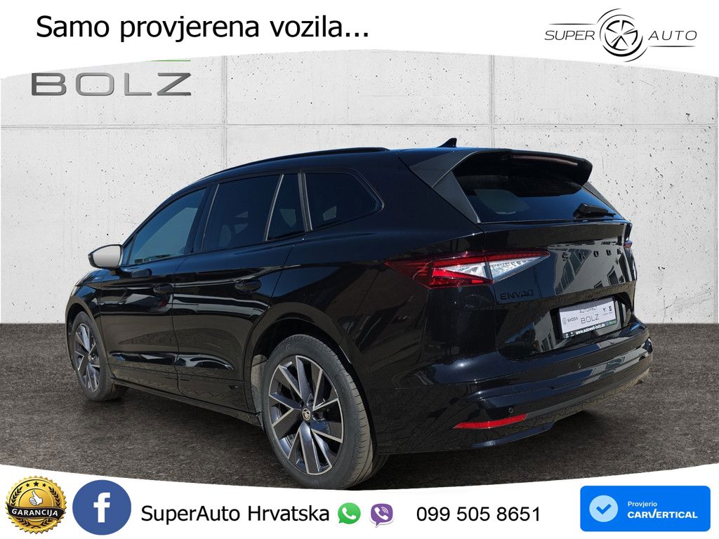 Škoda Enyaq iV 80 82 kWh (204 KS) SportLine LED+GR SJED+ACC