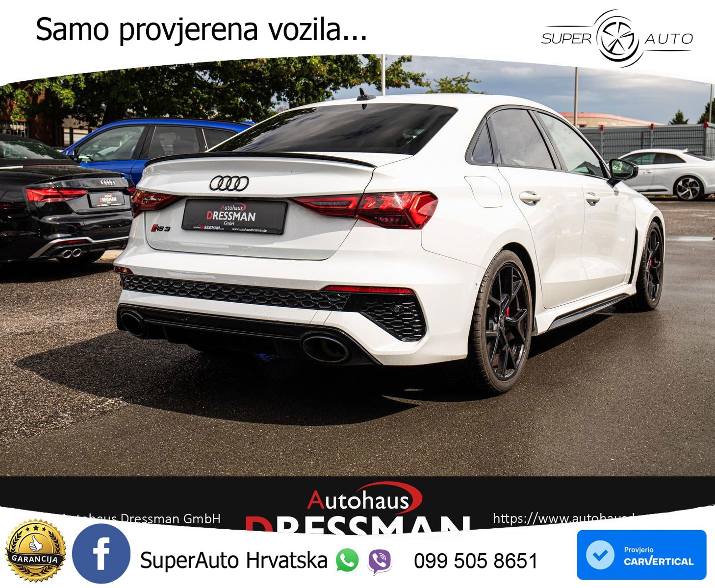 Audi RS3 Sportback 2.5 TFSI (400 KS) quattro S tronic LED+GR SJED+ACC