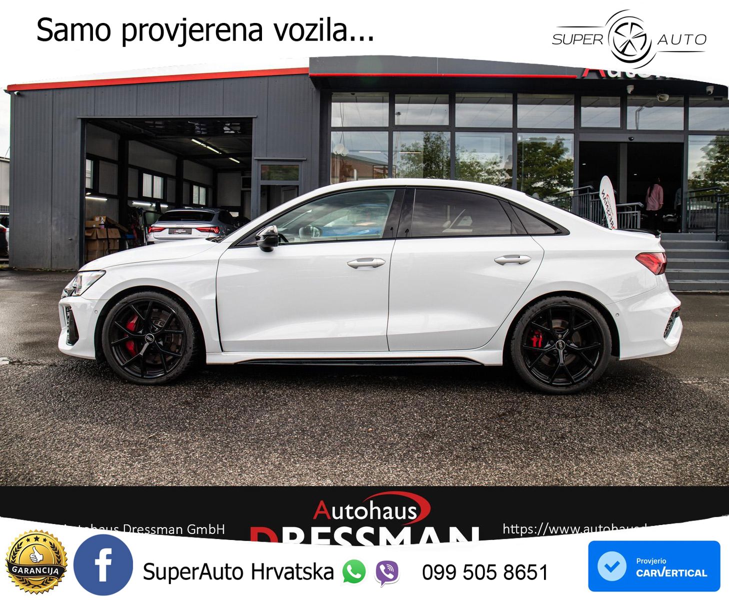 Audi RS3 Sportback 2.5 TFSI (400 KS) quattro S tronic LED+GR SJED+ACC