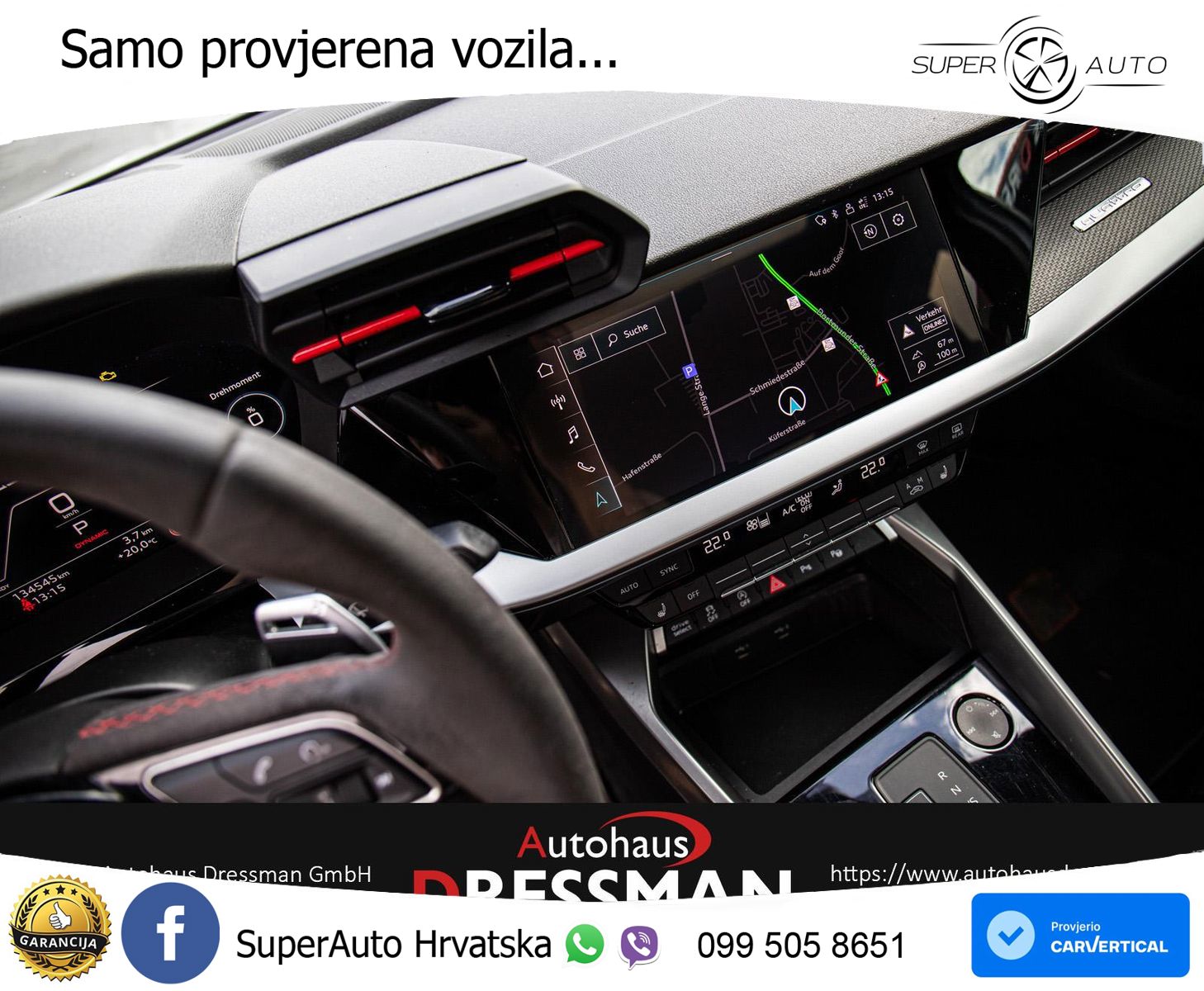 Audi RS3 Sportback 2.5 TFSI (400 KS) quattro S tronic LED+GR SJED+ACC