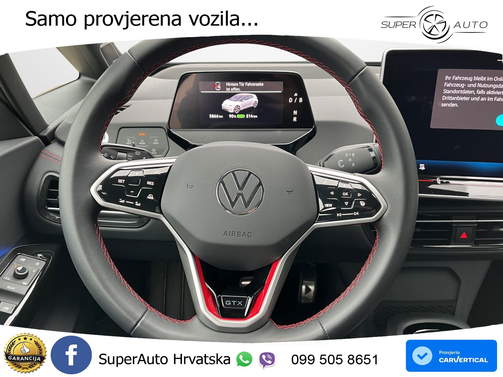 Volkswagen ID.3 GTX 84 kWh (286 KS) LED+GR SJED+ACC