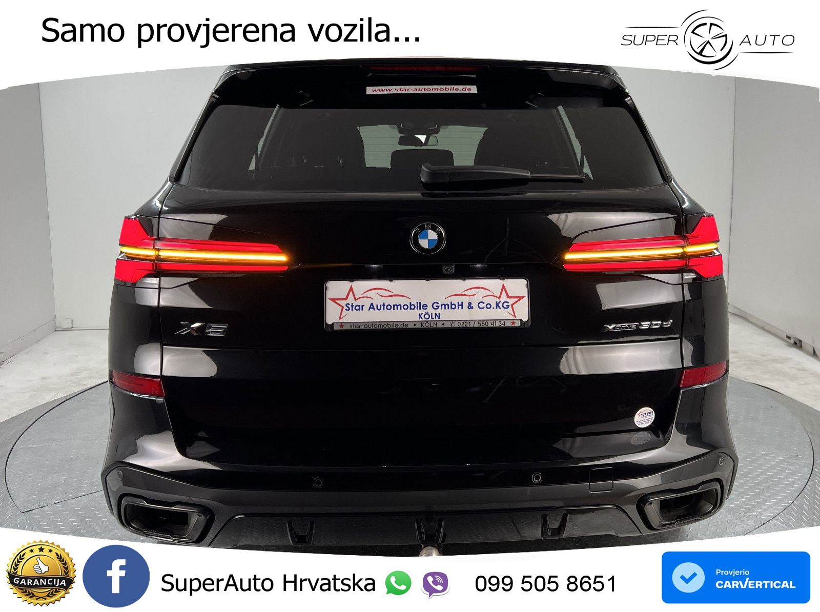 BMW X5 30d (298 KS) xDrive Steptronic M Sport ZRAČNI+ACC+GR SJED+KAM+PANO