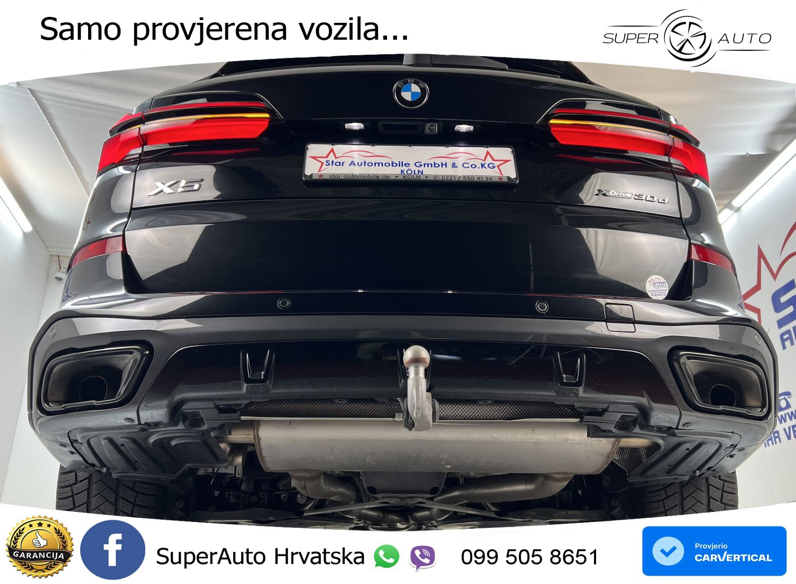 BMW X5 30d (298 KS) xDrive Steptronic M Sport ZRAČNI+ACC+GR SJED+KAM+PANO