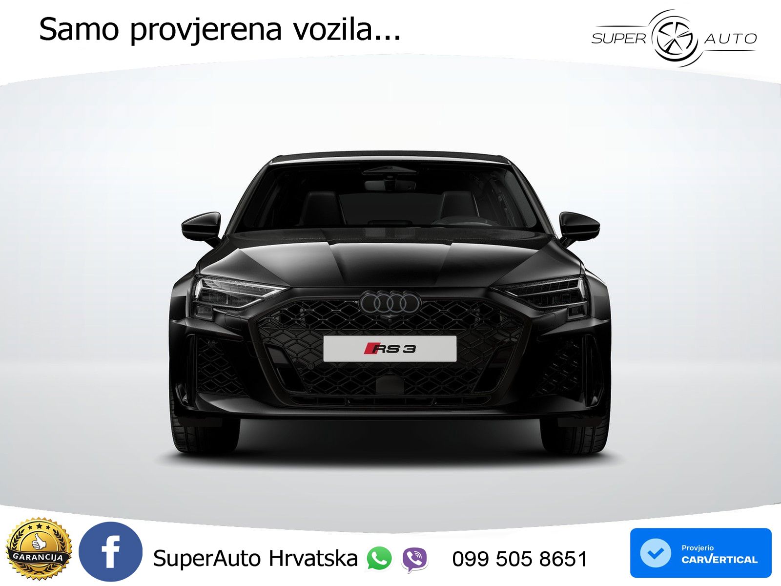 Audi RS3 Sedan 2.5 TFSI (400 KS) quattro S tronic LED+GR SJED+ACC