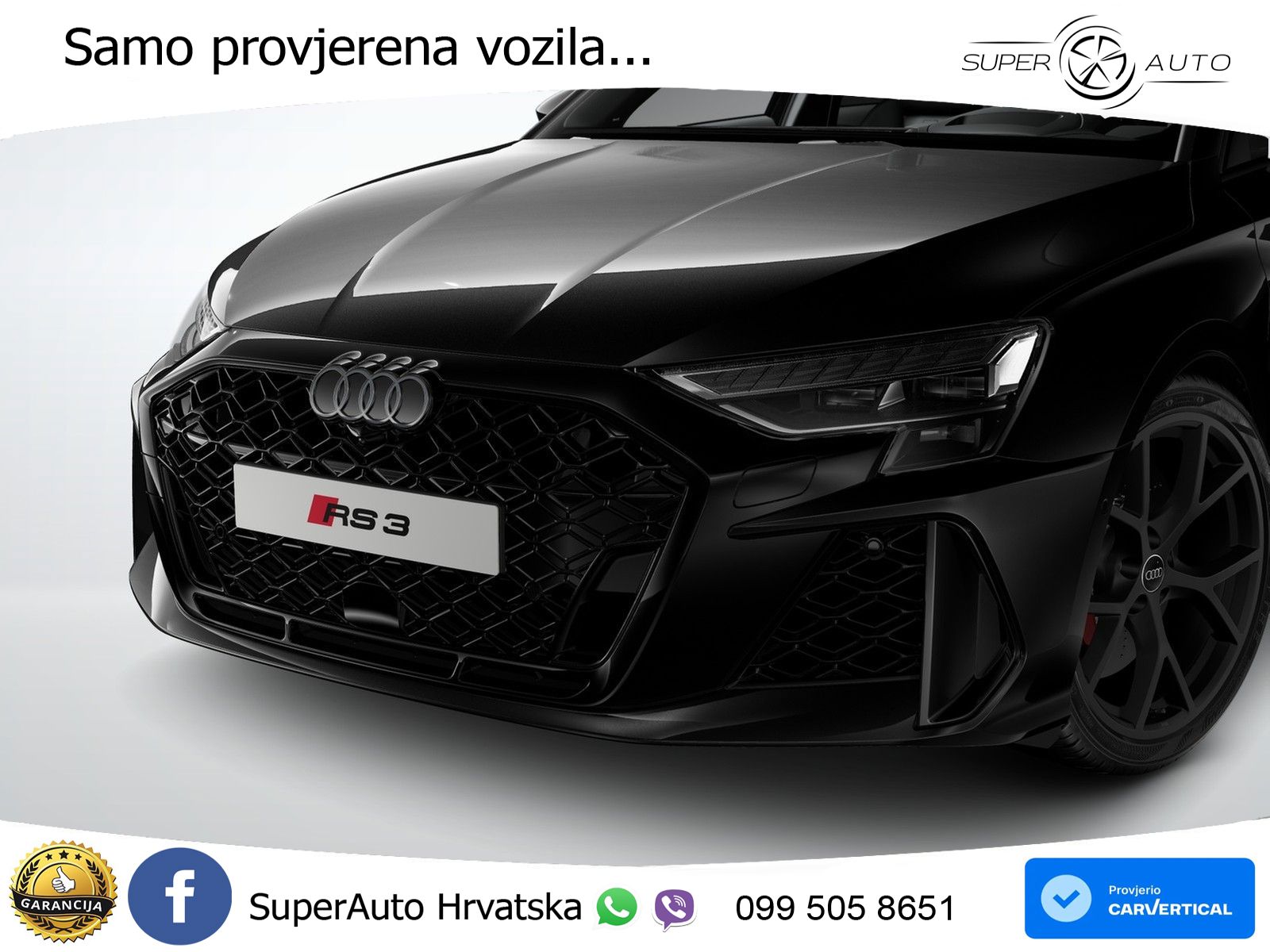 Audi RS3 Sedan 2.5 TFSI (400 KS) quattro S tronic LED+GR SJED+ACC