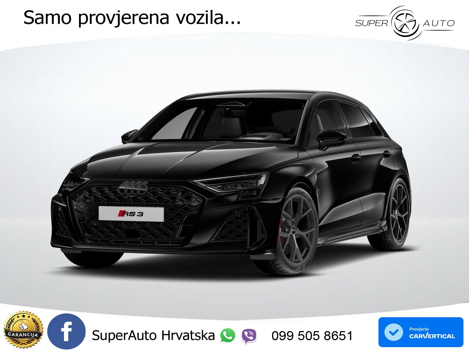 Audi RS3 Sedan 2.5 TFSI (400 KS) quattro S tronic LED+GR SJED+ACC