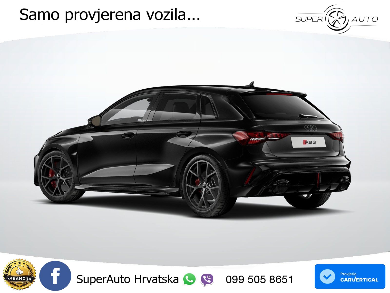 Audi RS3 Sedan 2.5 TFSI (400 KS) quattro S tronic LED+GR SJED+ACC