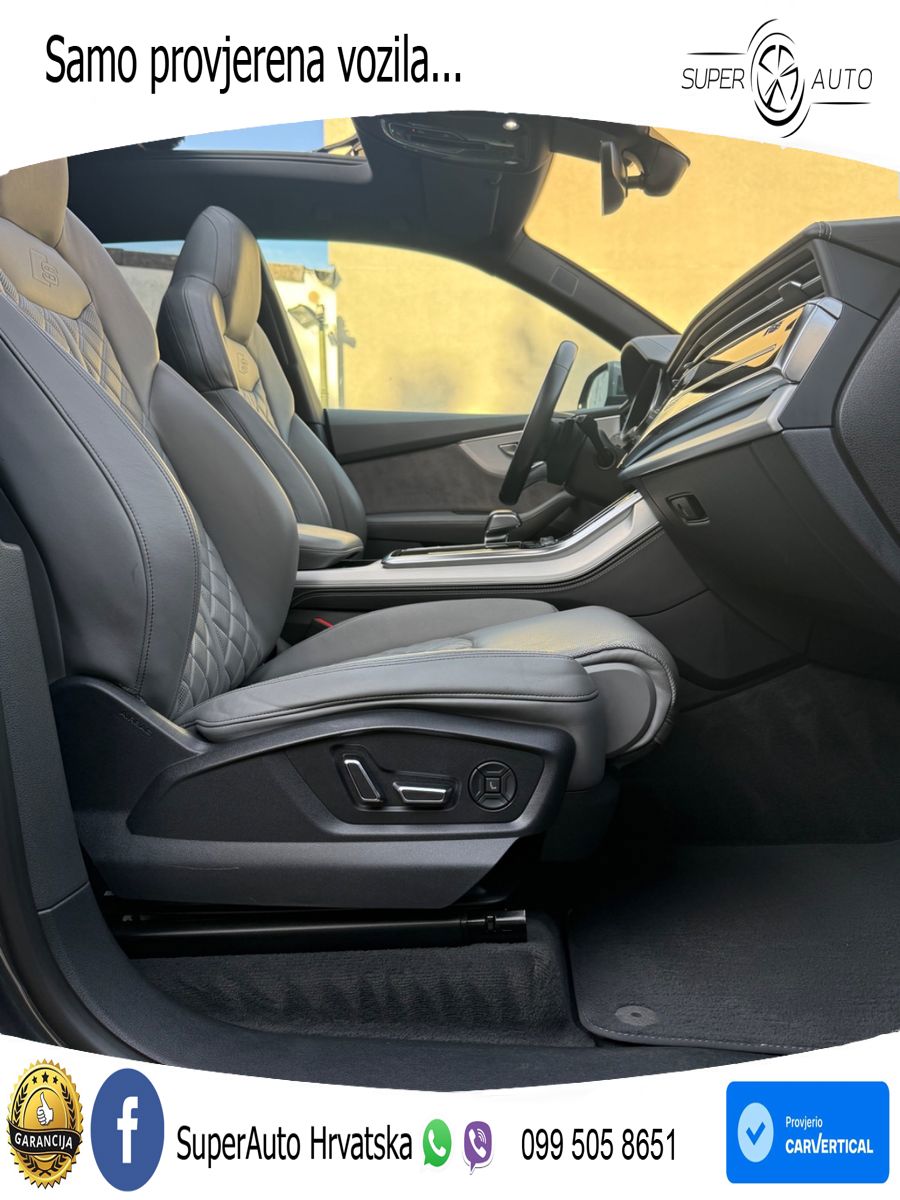 Audi Q8 50 TDI V6 (286 KS) quattro Tiptronic S line LED+GR SJED+ACC