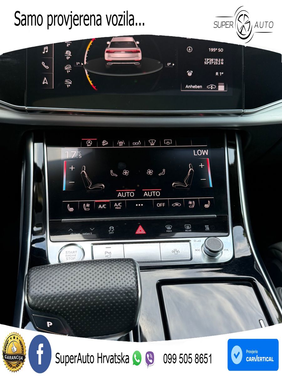 Audi Q8 50 TDI V6 (286 KS) quattro Tiptronic S line LED+GR SJED+ACC