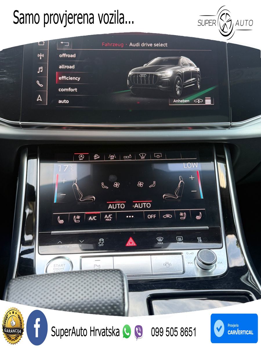 Audi Q8 50 TDI V6 (286 KS) quattro Tiptronic S line LED+GR SJED+ACC