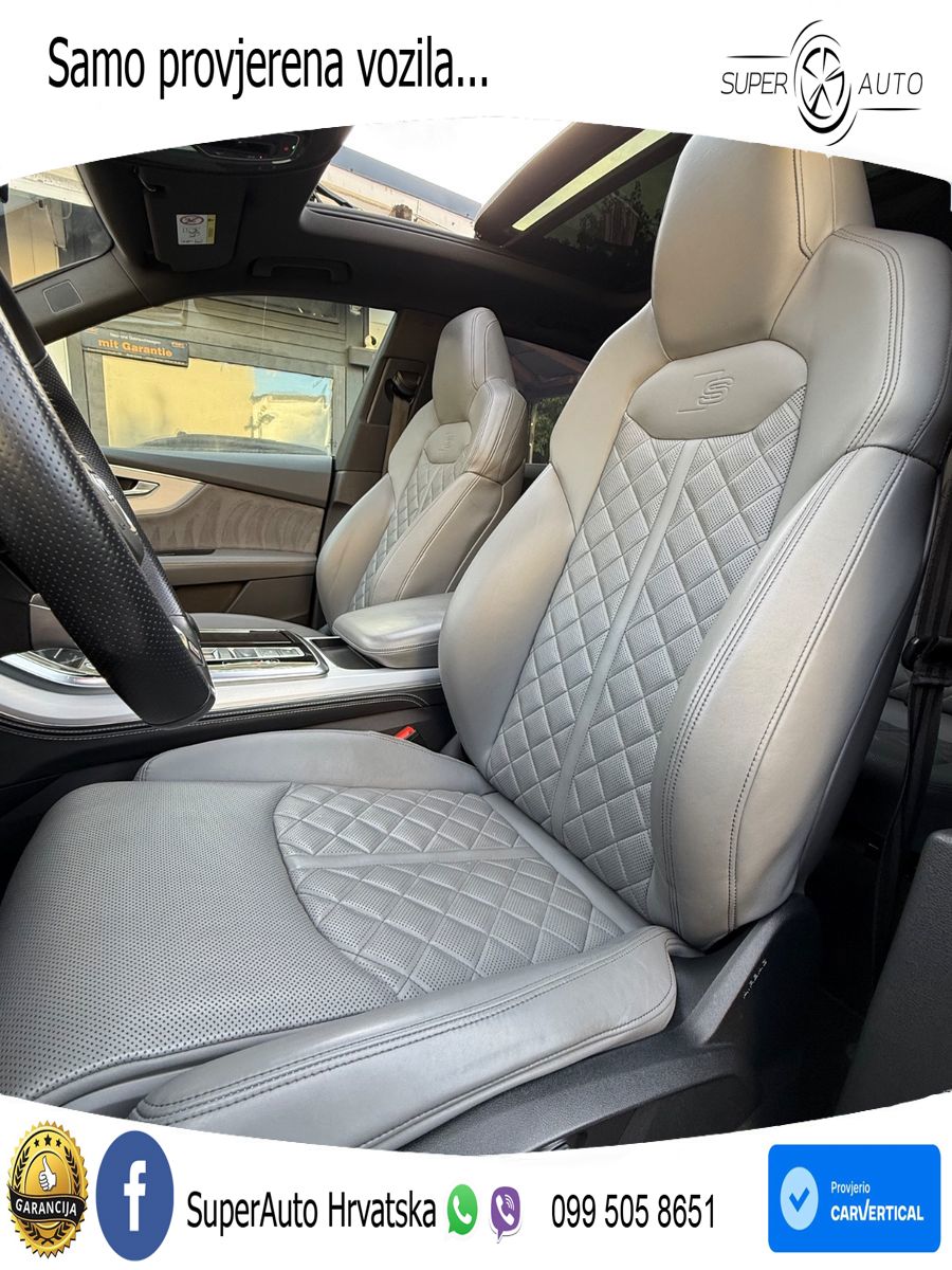 Audi Q8 50 TDI V6 (286 KS) quattro Tiptronic S line LED+GR SJED+ACC