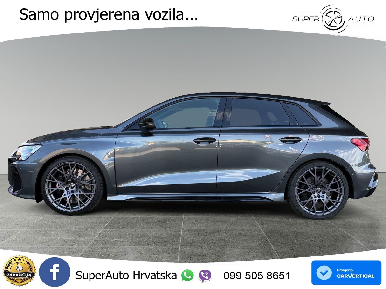 Audi RS3 Sportback 2.5 TFSI (400 KS) quattro S tronic LED+GR SJED+ACC