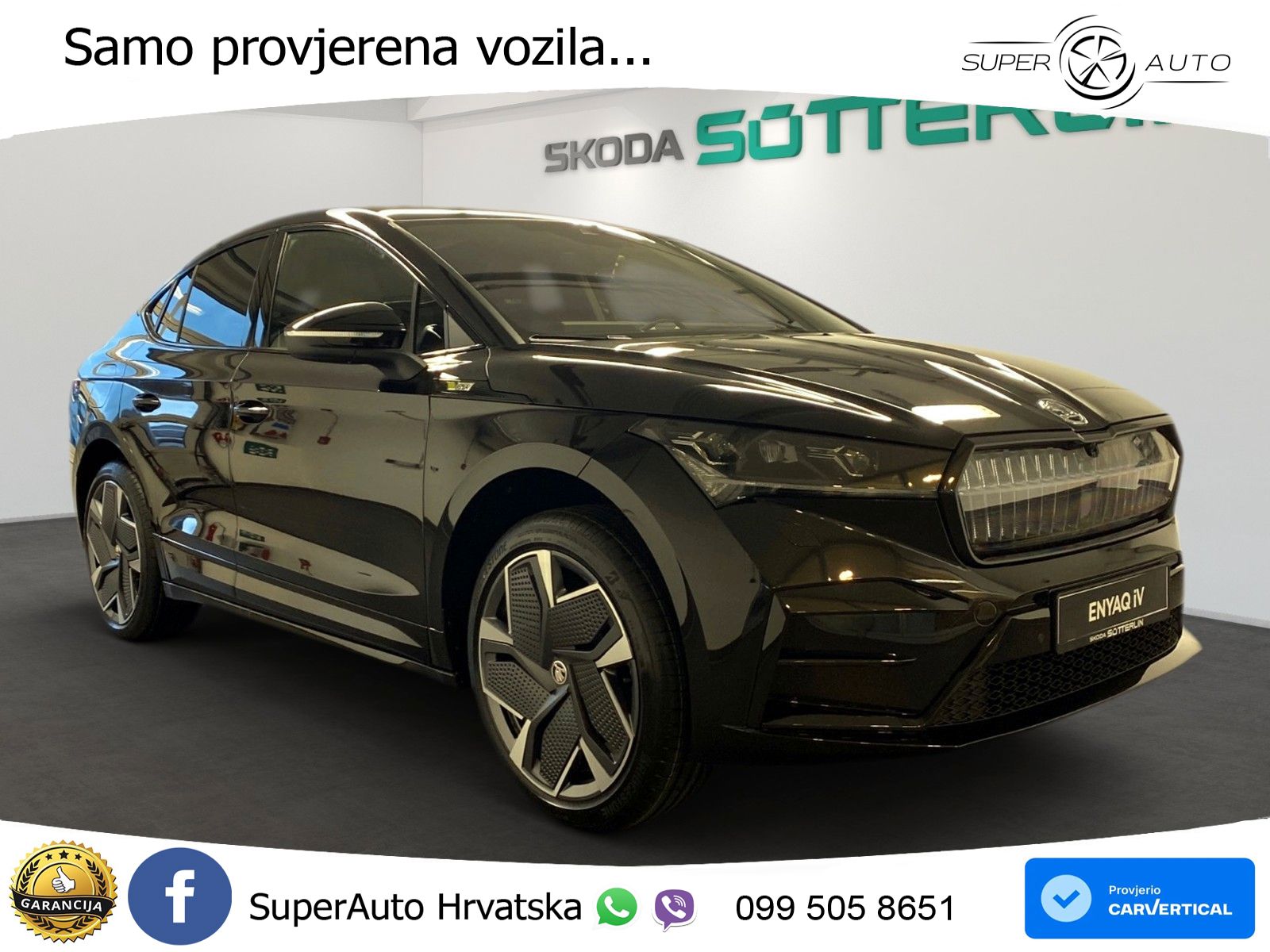 Škoda Enyaq Coupe iV RS 82 kWh (299 KS) AWD LED+GR SJED+ACC