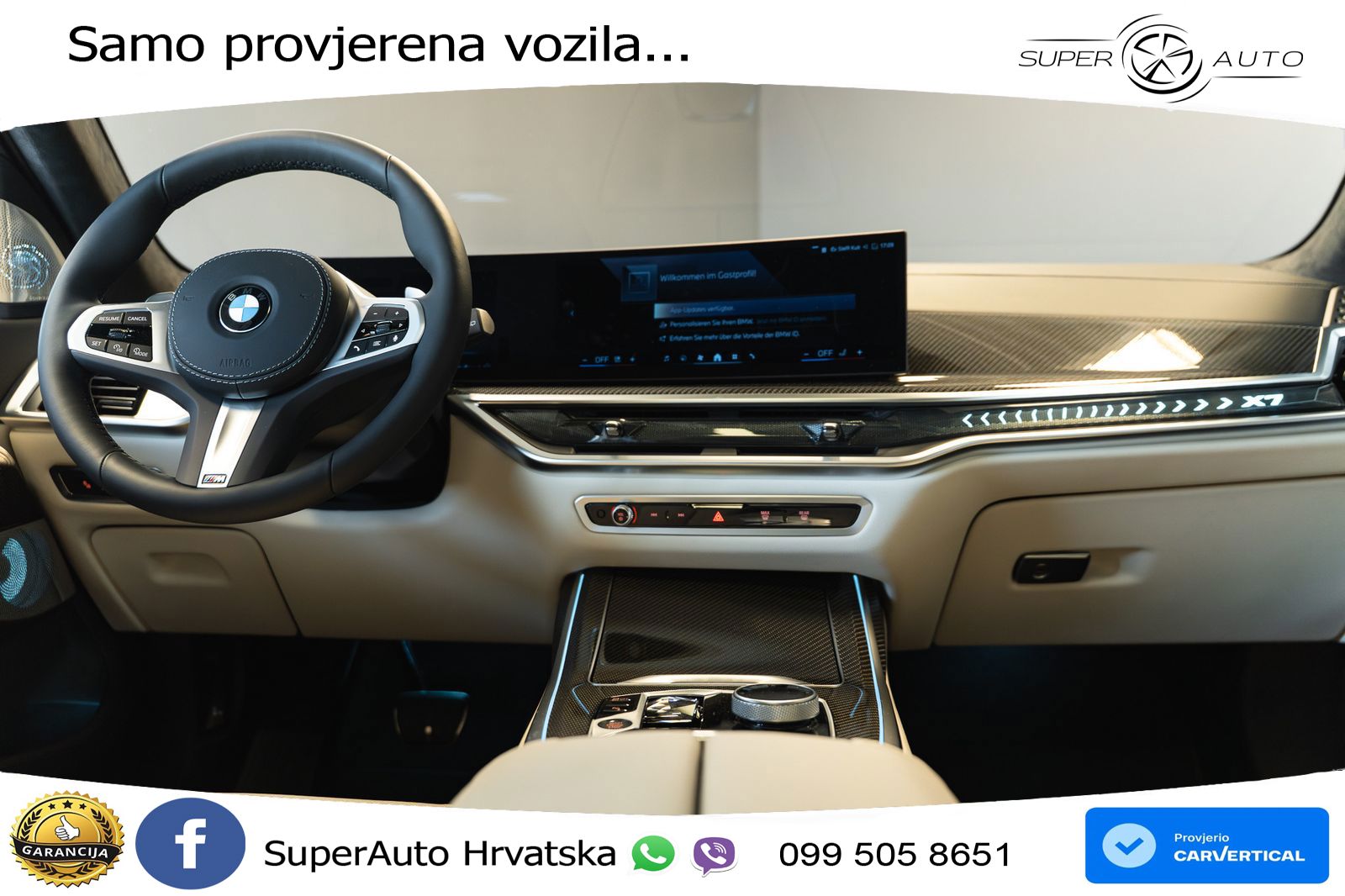 BMW X7 40d (352 KS) xDrive Steptronic M Sport LED+GR SJED+ACC