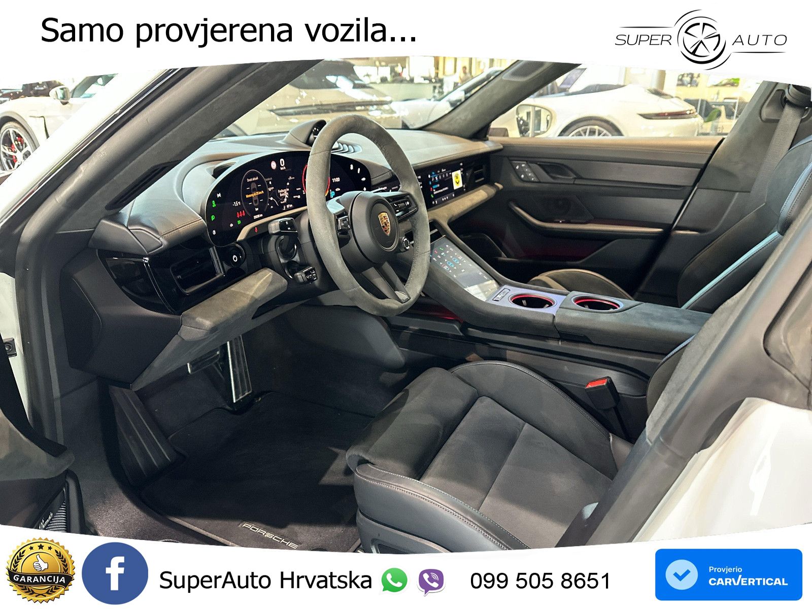Porsche Taycan GTS Performance Plus 93.4 kWh (598 KS)