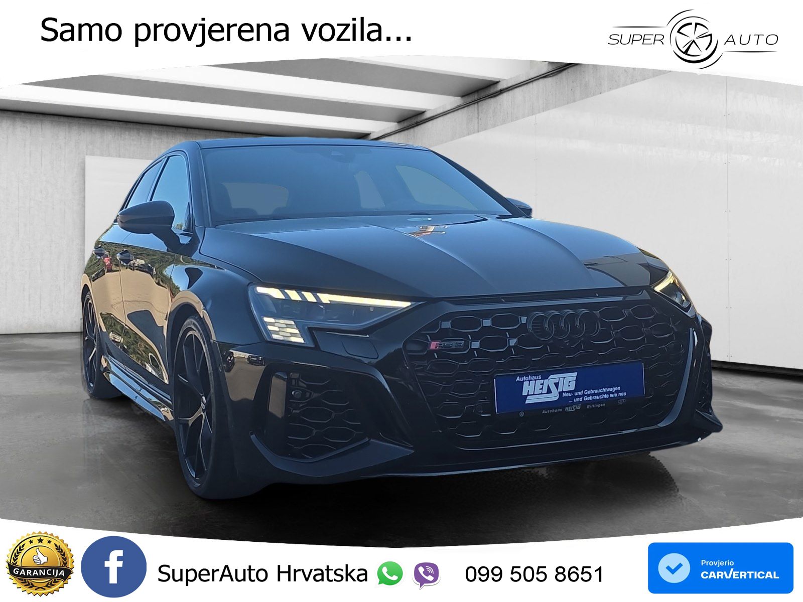 Audi RS3 Sportback 2.5 TFSI (400 KS) quattro S tronic LED+GR SJED+ACC