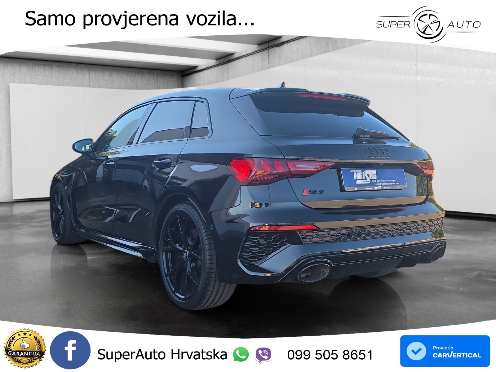 Audi RS3 Sportback 2.5 TFSI (400 KS) quattro S tronic LED+GR SJED+ACC