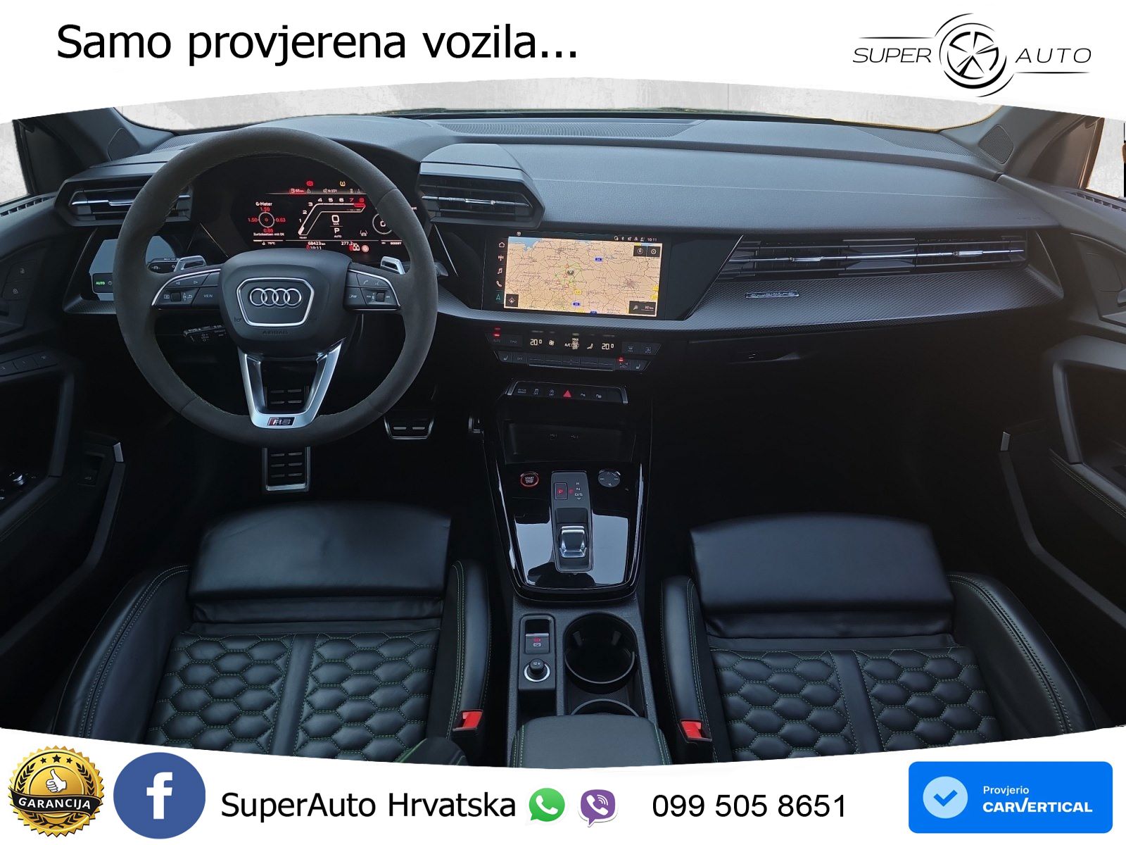 Audi RS3 Sportback 2.5 TFSI (400 KS) quattro S tronic LED+GR SJED+ACC