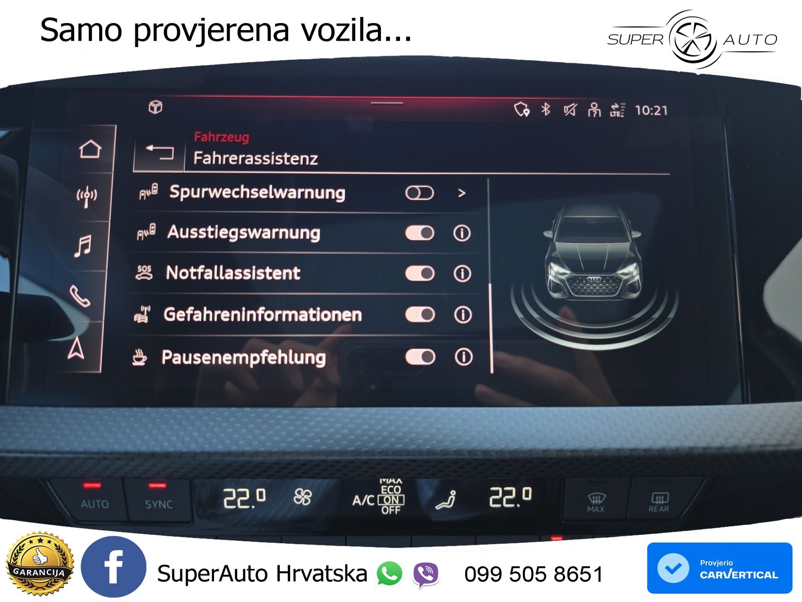 Audi RS3 Sportback 2.5 TFSI (400 KS) quattro S tronic LED+GR SJED+ACC