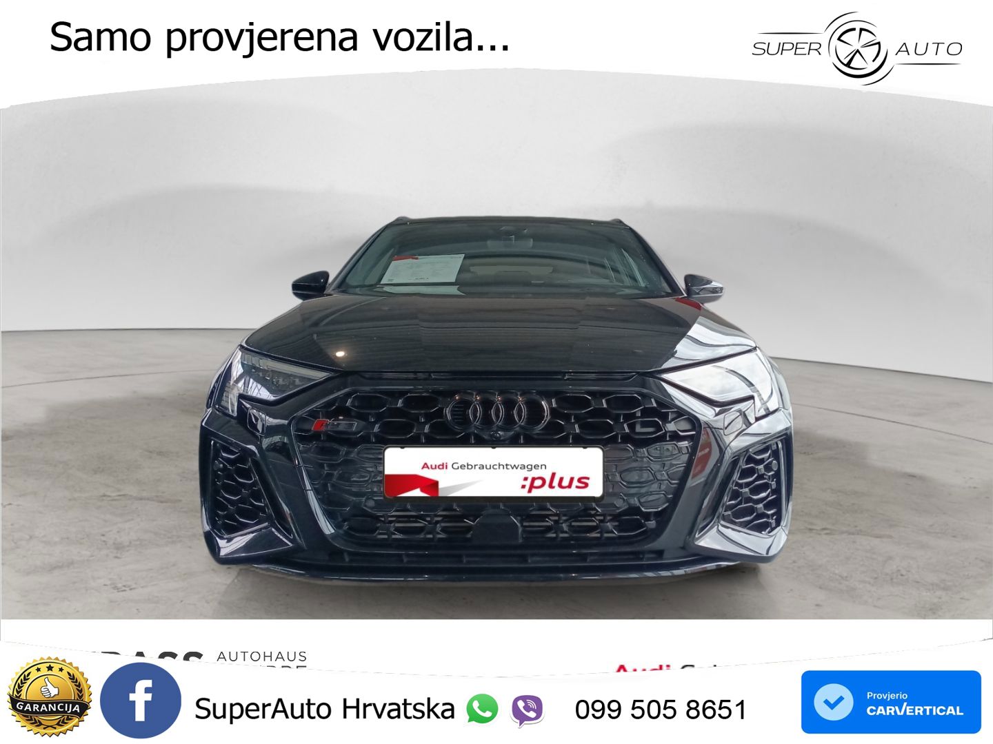 Audi RS3 Sportback 2.5 TFSI (400 KS) quattro S tronic