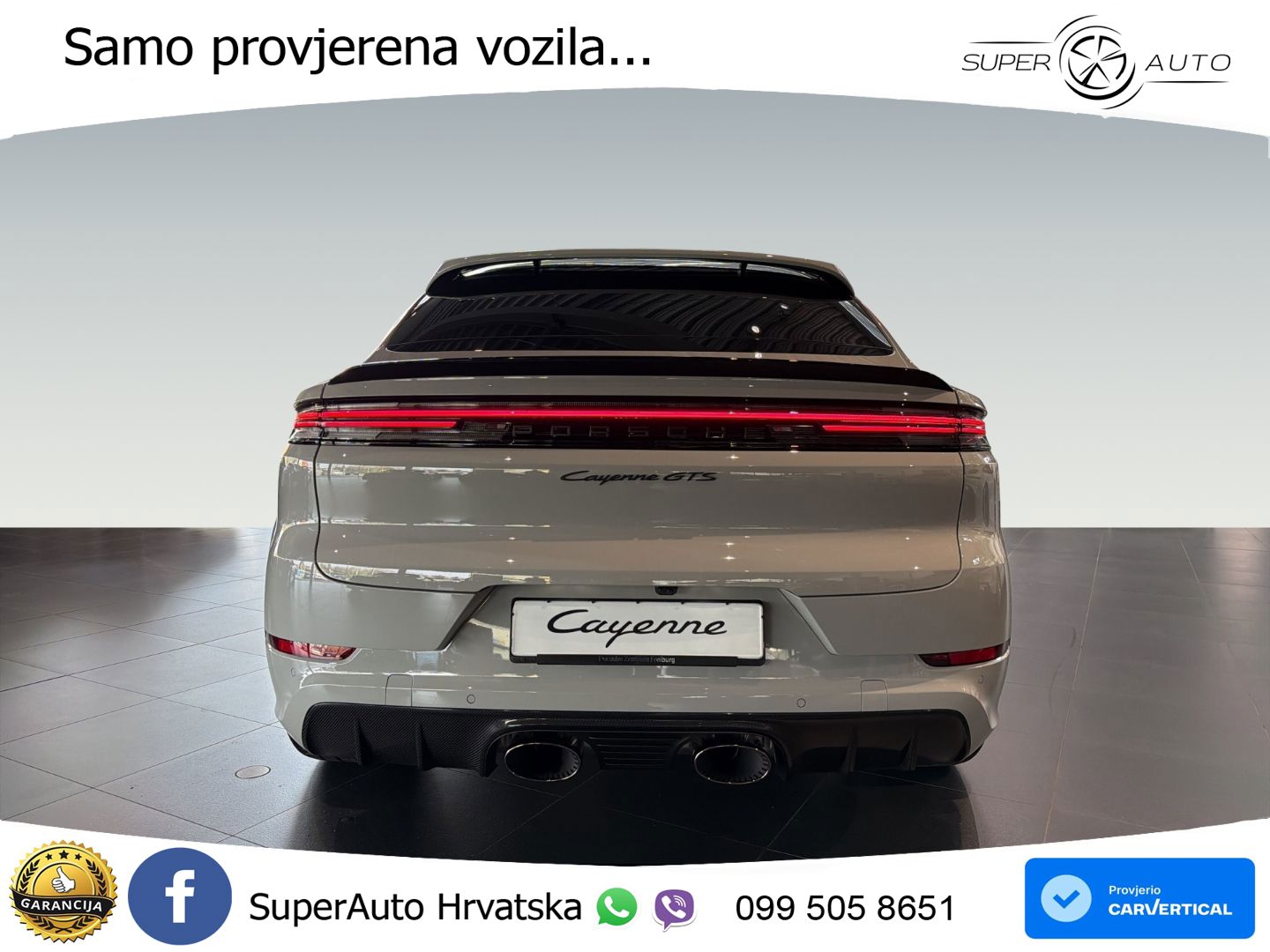 Porsche Cayenne Coupe GTS 4.0 V8 (500 KS) Tiptronic S LED+GR SJED+ACC