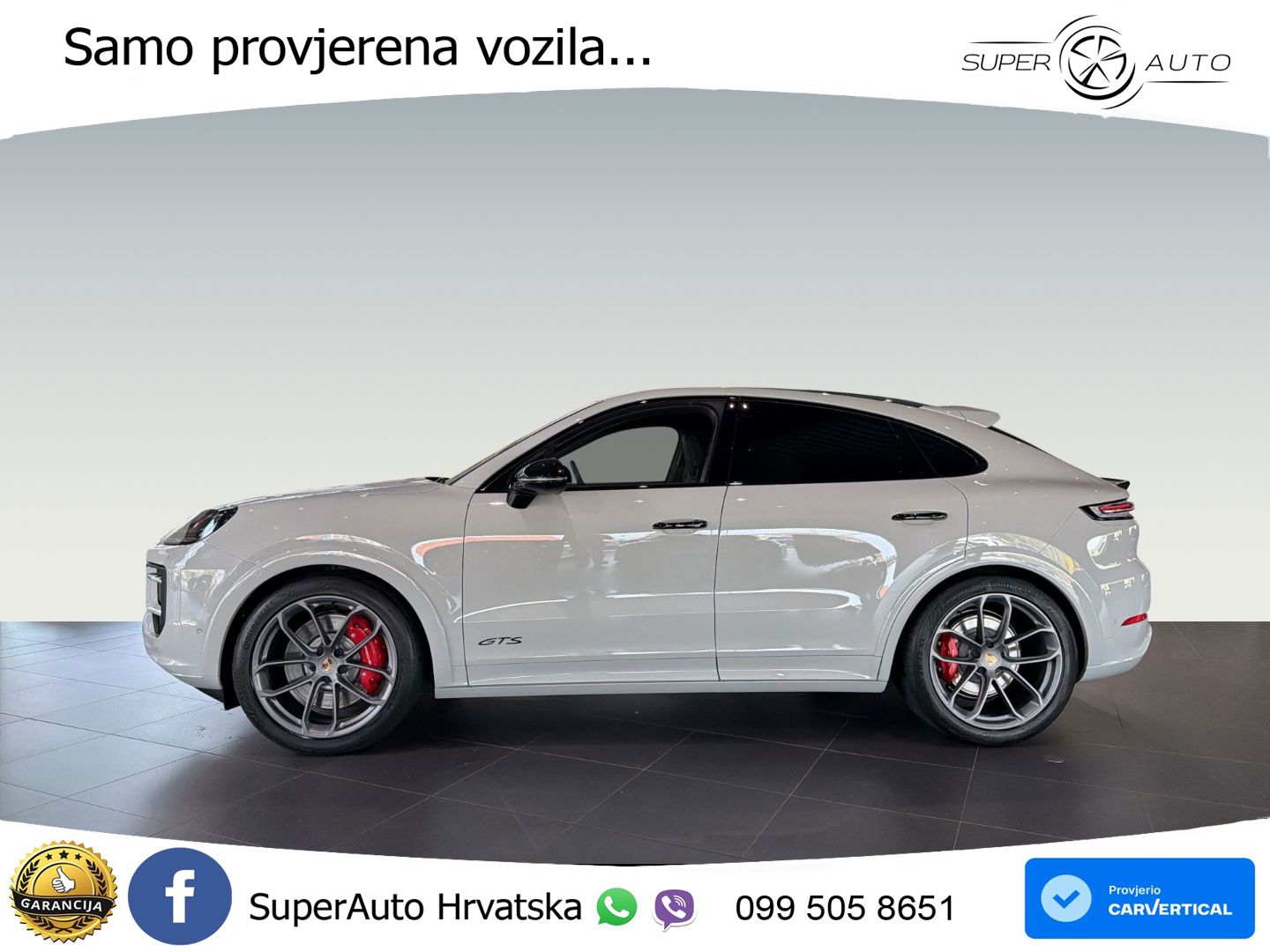Porsche Cayenne Coupe GTS 4.0 V8 (500 KS) Tiptronic S LED+GR SJED+ACC