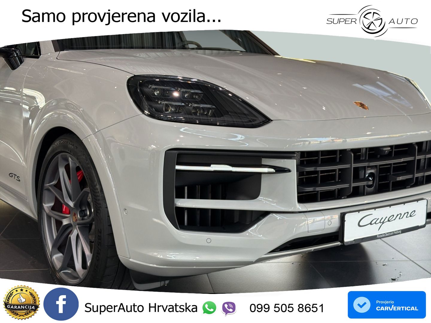 Porsche Cayenne Coupe GTS 4.0 V8 (500 KS) Tiptronic S LED+GR SJED+ACC