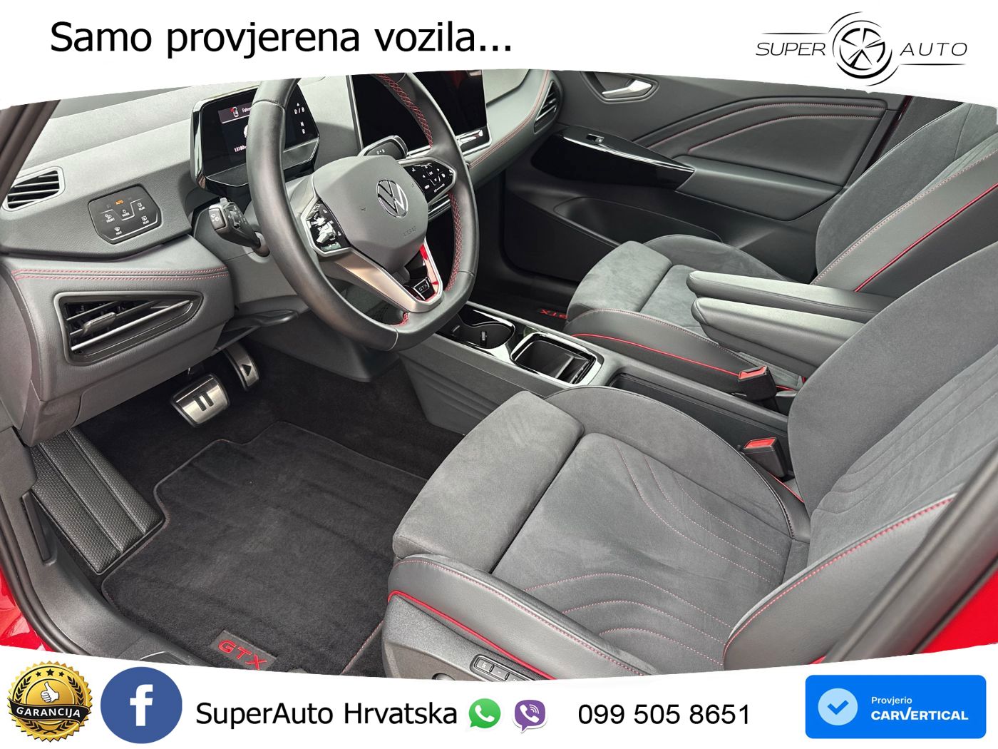 Volkswagen ID.3 GTX Performance 84 kWh (326 KS) LED+GR SJED+ACC