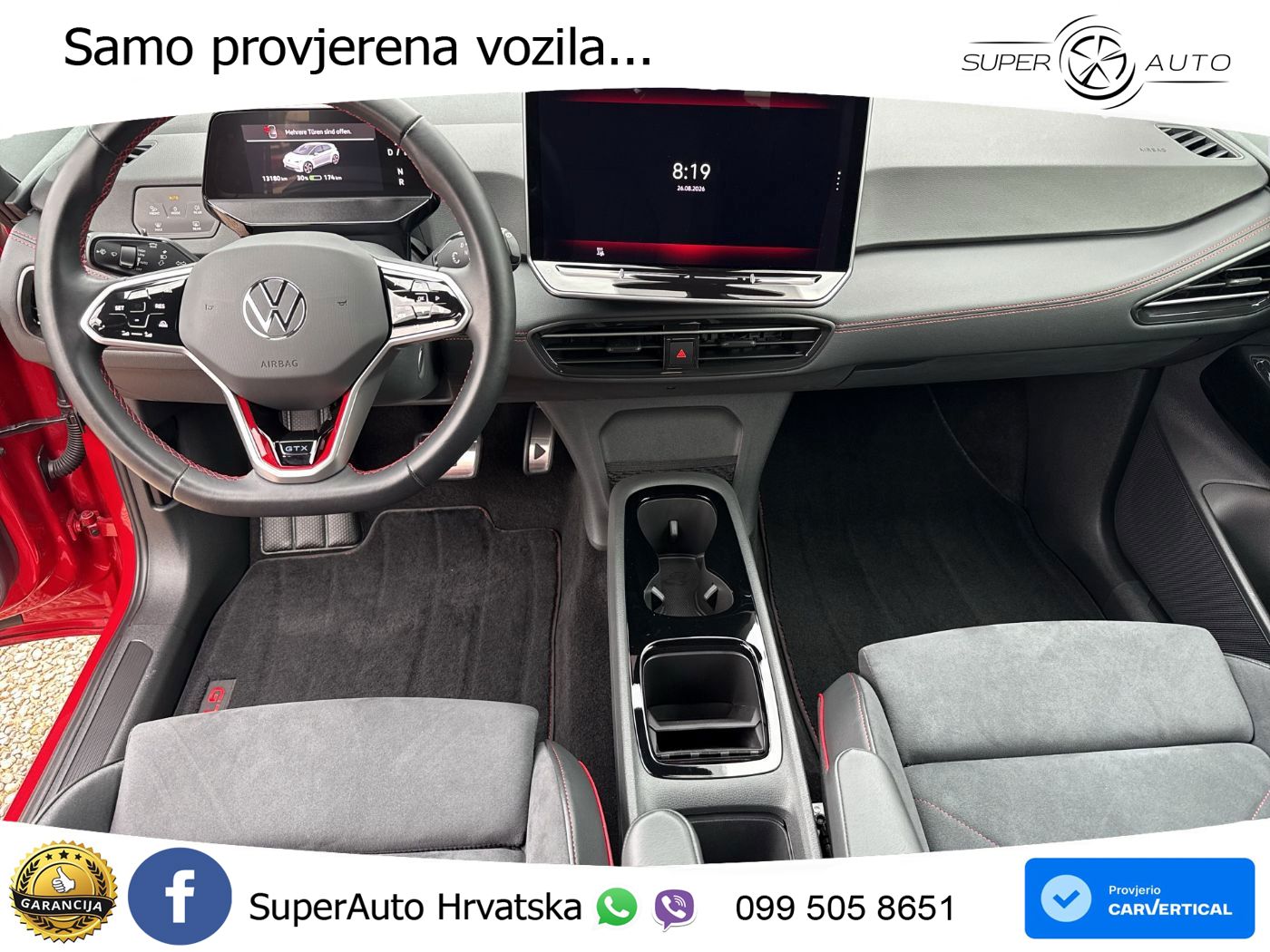 Volkswagen ID.3 GTX Performance 84 kWh (326 KS) LED+GR SJED+ACC