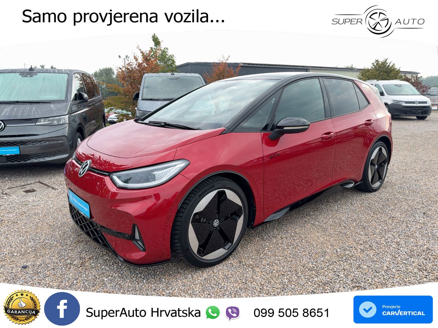 Volkswagen ID.3 GTX Performance 84 kWh (326 KS) LED+GR SJED+ACC