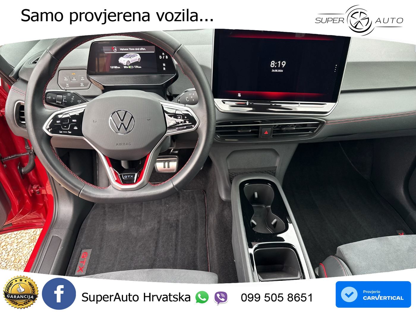 Volkswagen ID.3 GTX Performance 84 kWh (326 KS) LED+GR SJED+ACC