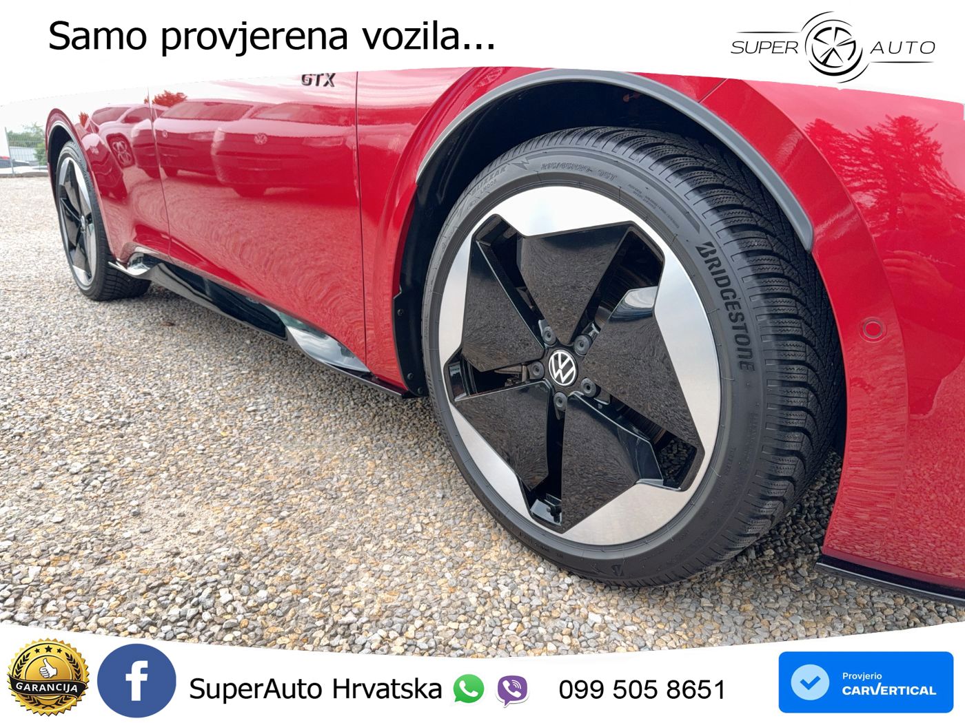 Volkswagen ID.3 GTX Performance 84 kWh (326 KS) LED+GR SJED+ACC