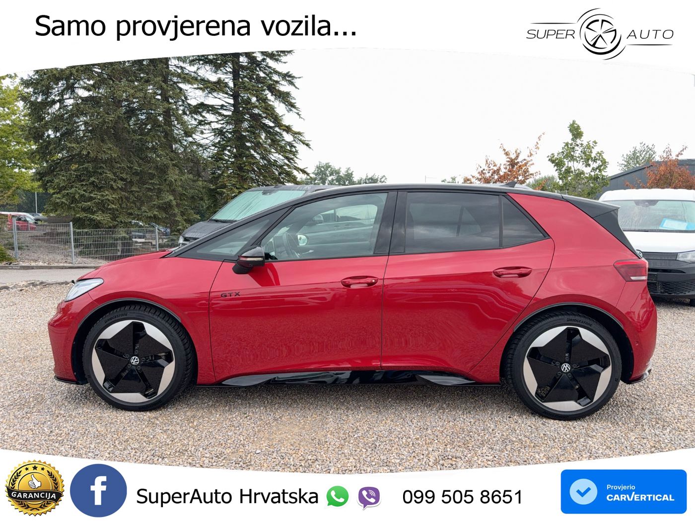 Volkswagen ID.3 GTX Performance 84 kWh (326 KS) LED+GR SJED+ACC
